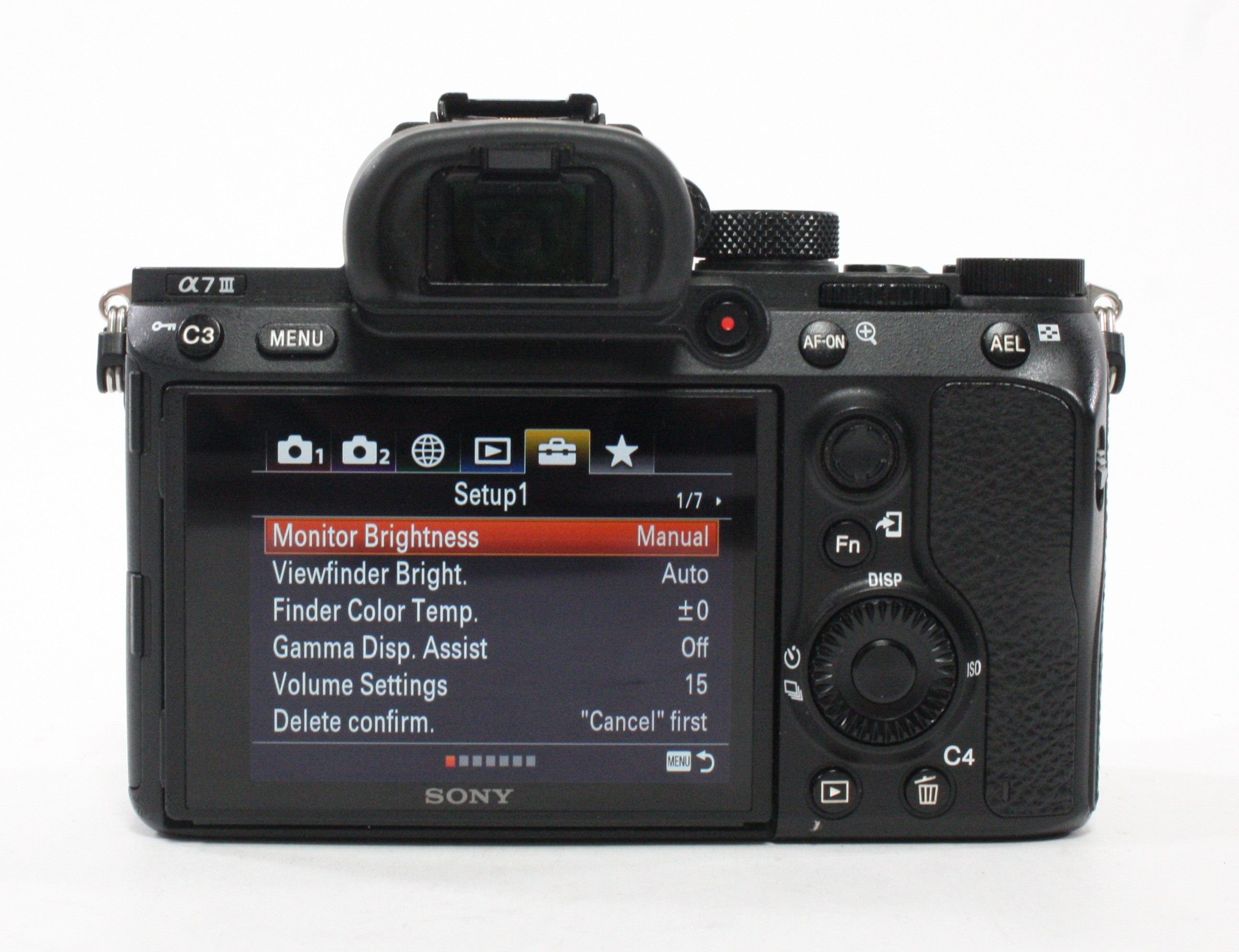 Sony A7III Digital Mirrorless Camera with Shutter Count 5,126