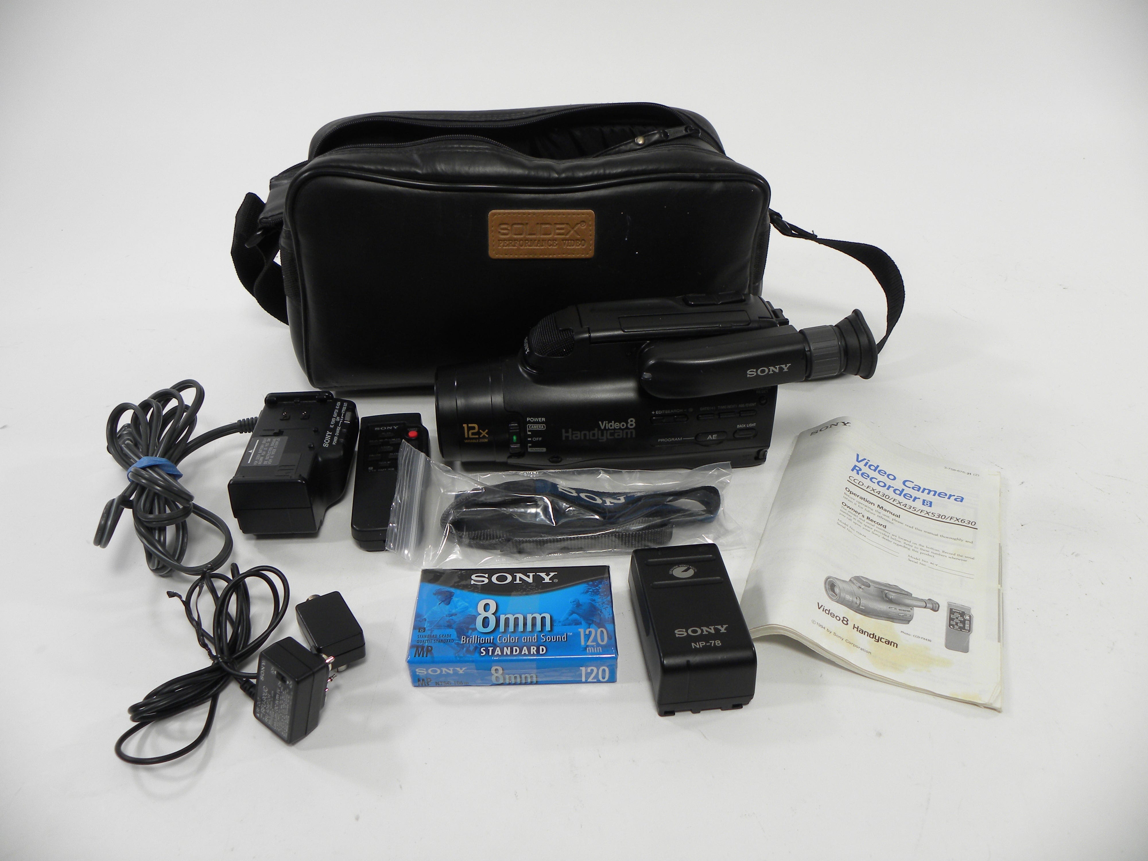 Sony CCD-FX435 Video 8 Handycam Camcorder