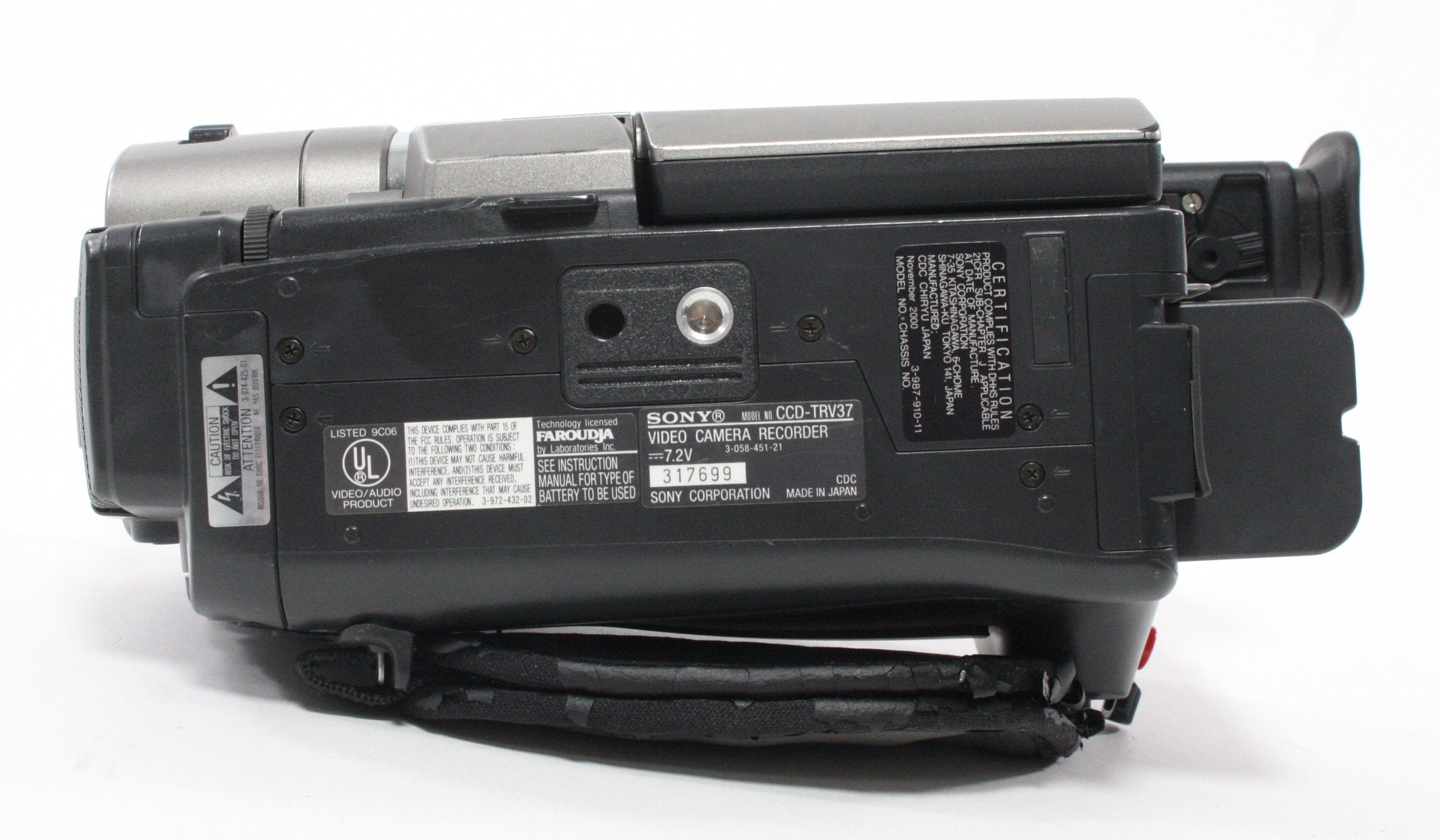 Sony CCD-TRV37 Handycam Vision Camcorder