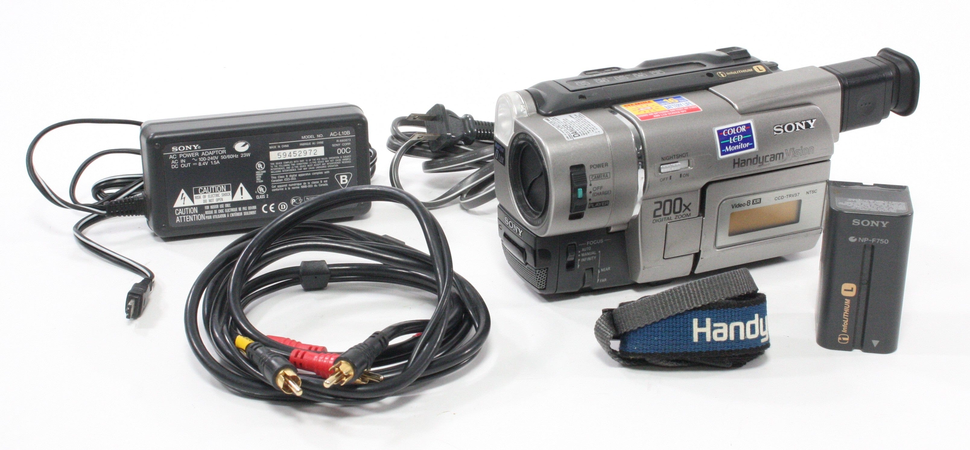 Sony CCD-TRV37 Handycam Vision Camcorder