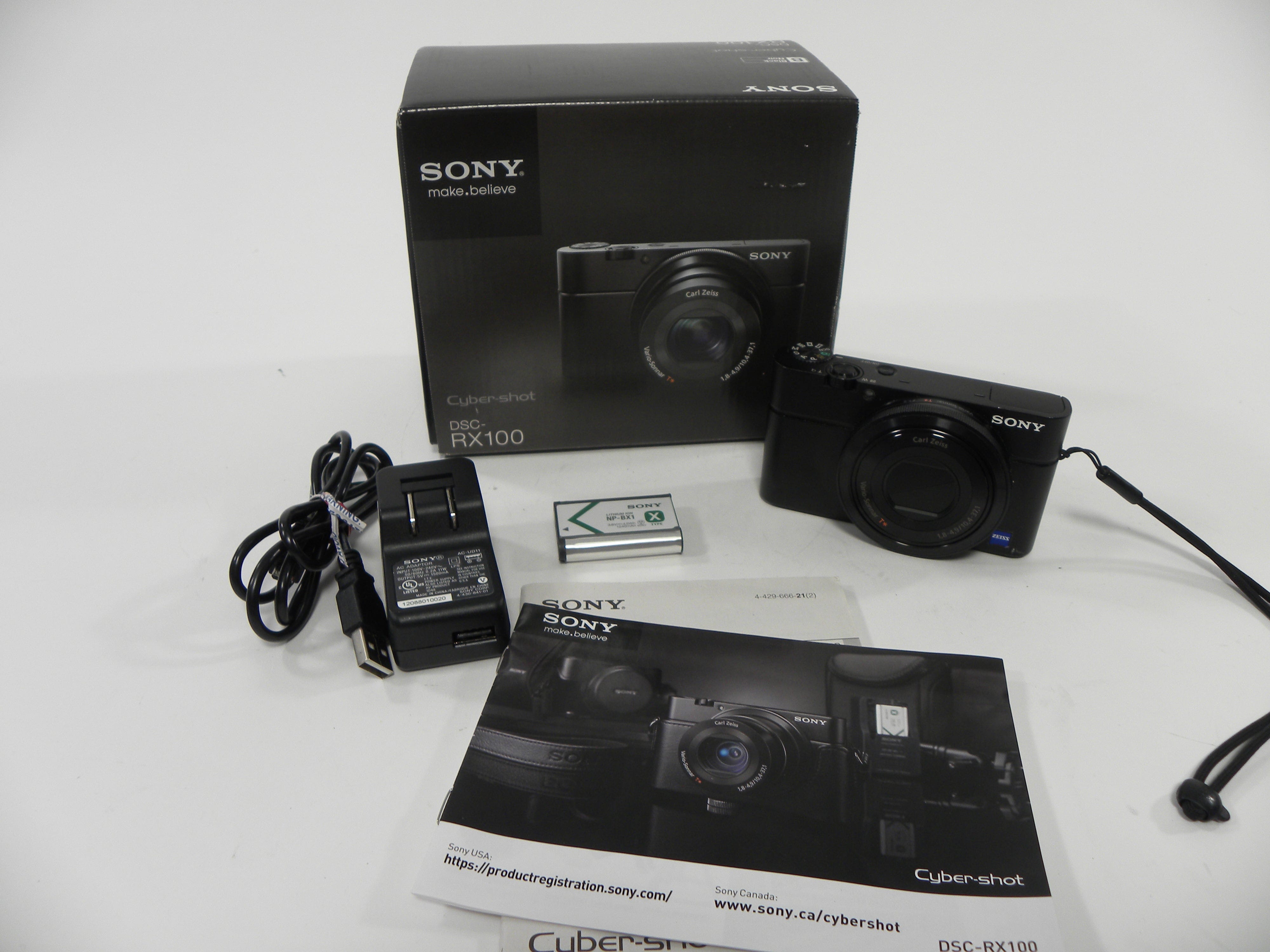 Sony Cyber Shot DSC-RX100 20.2mp Digital Camera