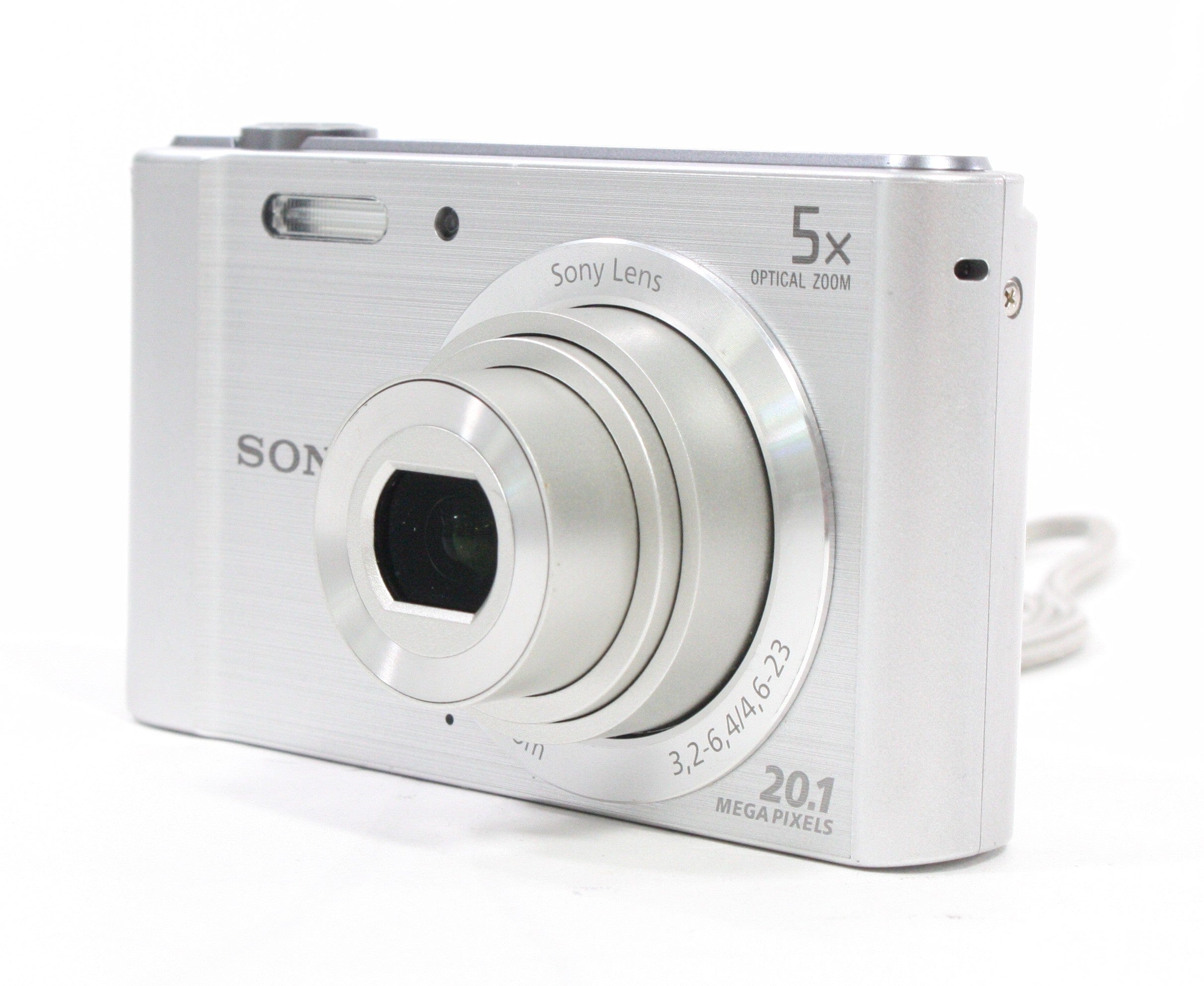 Sony Cyber-shot DSC-W800 Digital Camera 5x Zoom 20.1mp (Silver)