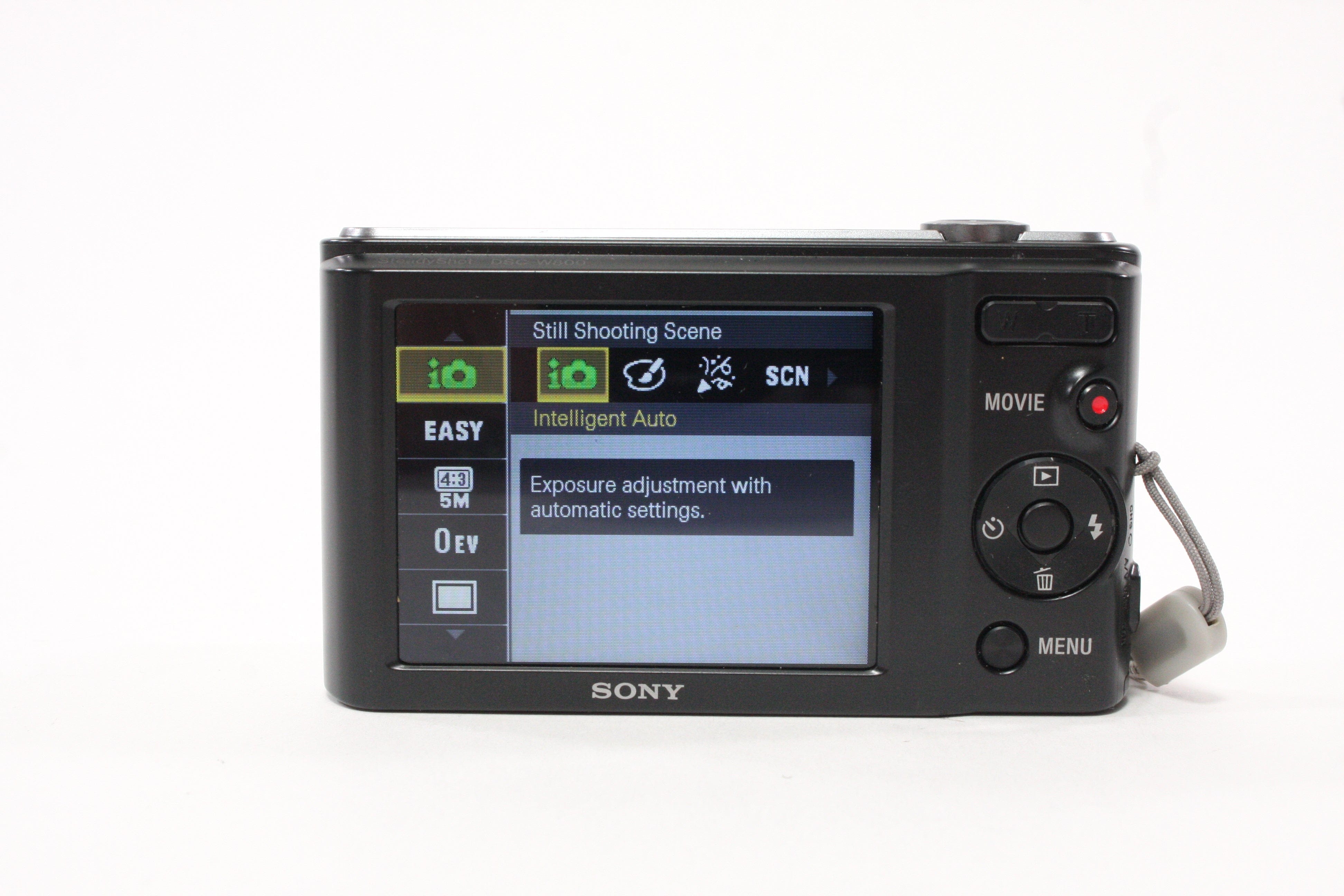 Sony Cyber-Shot DSC W800 Digital Point-and-Shoot Camera 5x Zoom 20.1mp