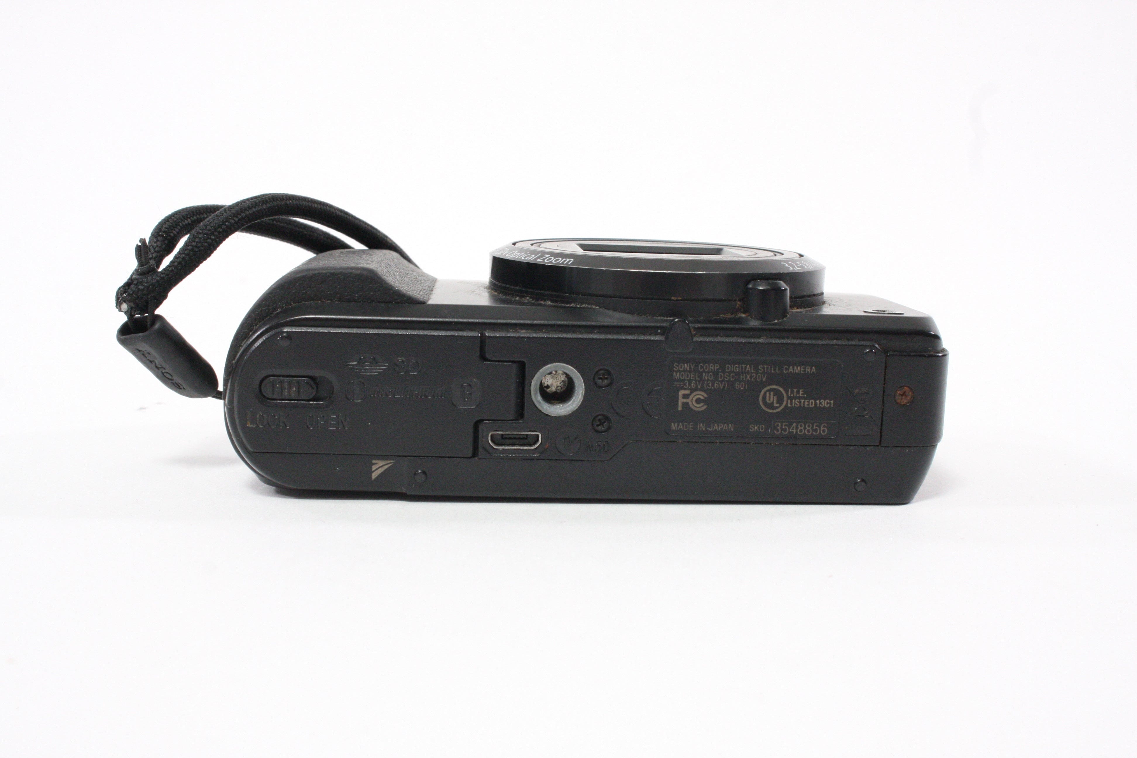 Sony Cybershot DSC-HX20V Digital Point-and-Shoot 20x Zoom 18.2mp AS-IS