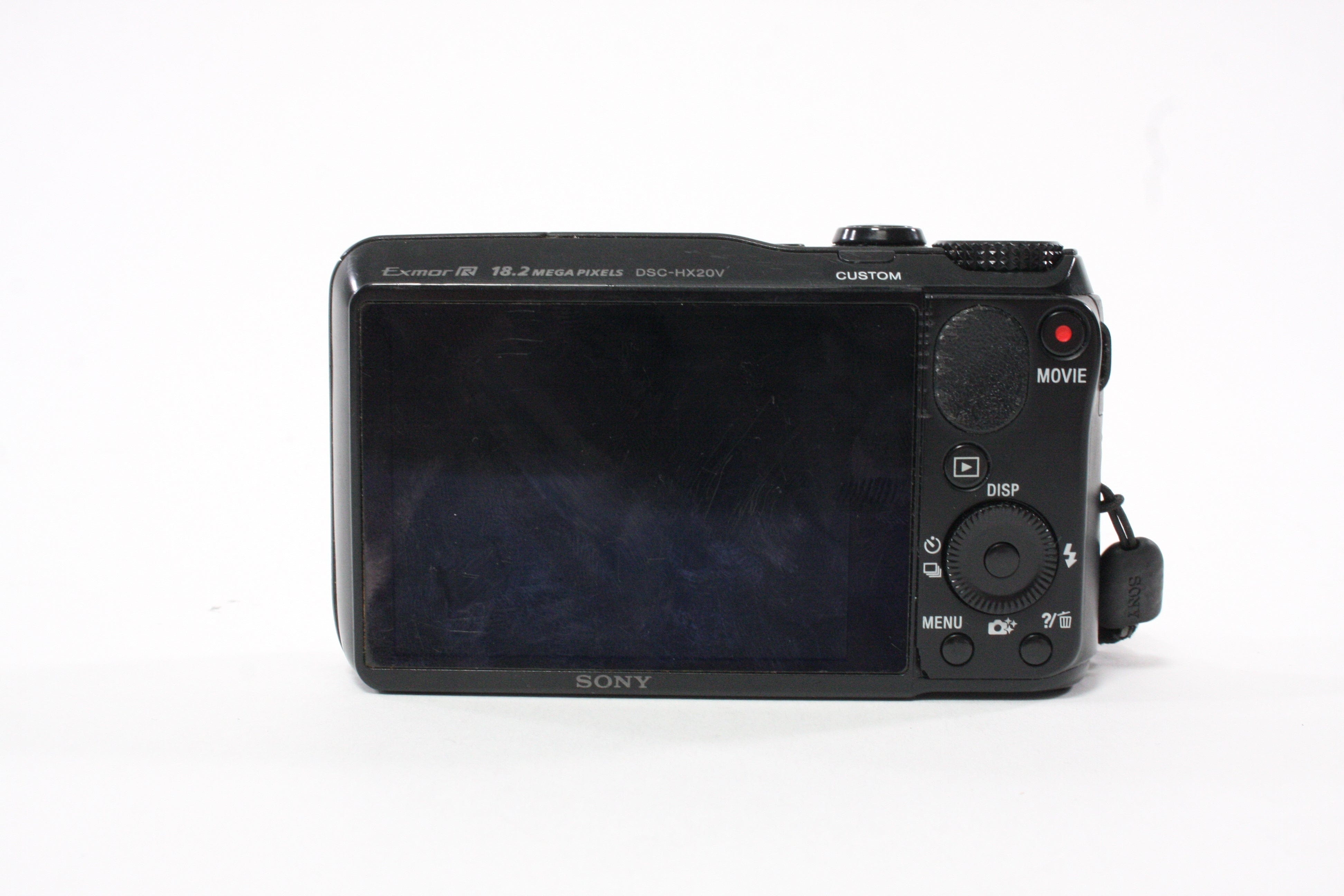 Sony Cybershot DSC-HX20V Digital Point-and-Shoot 20x Zoom 18.2mp AS-IS
