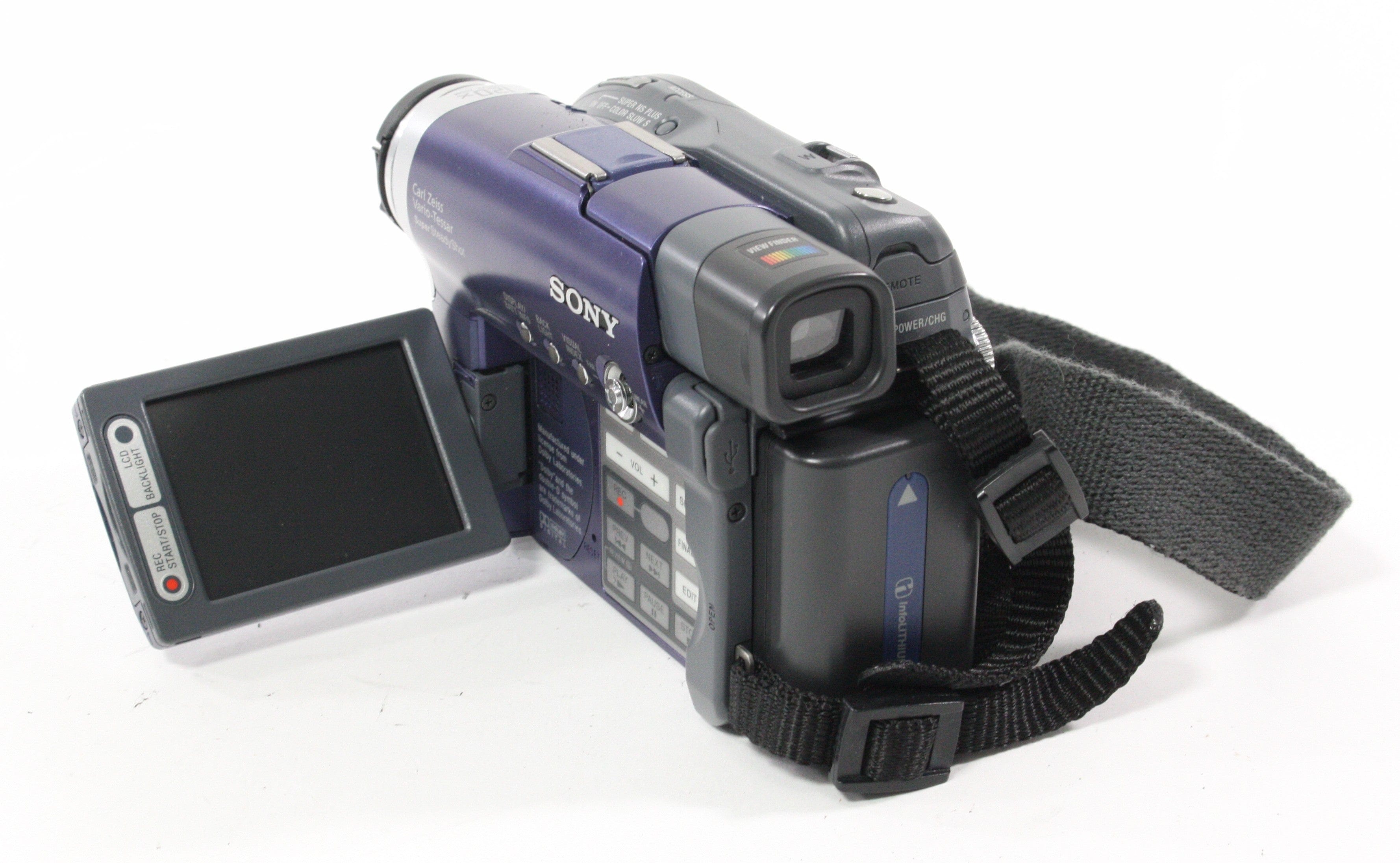 Sony DCR-DVD 101 Camcorder (Blue)