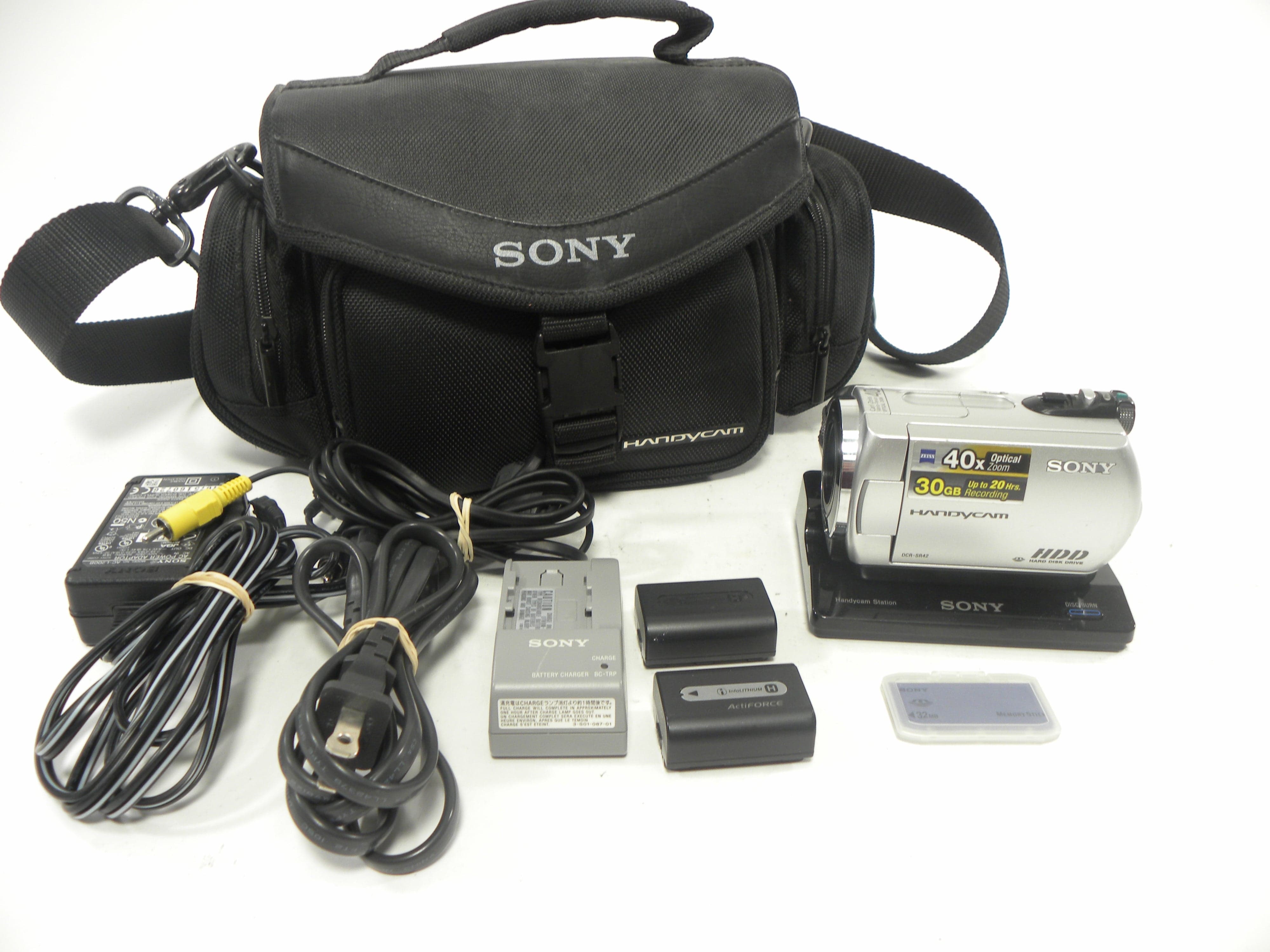 Sony DCR-SR42 HDD Hard Drive Handycam Camcorder
