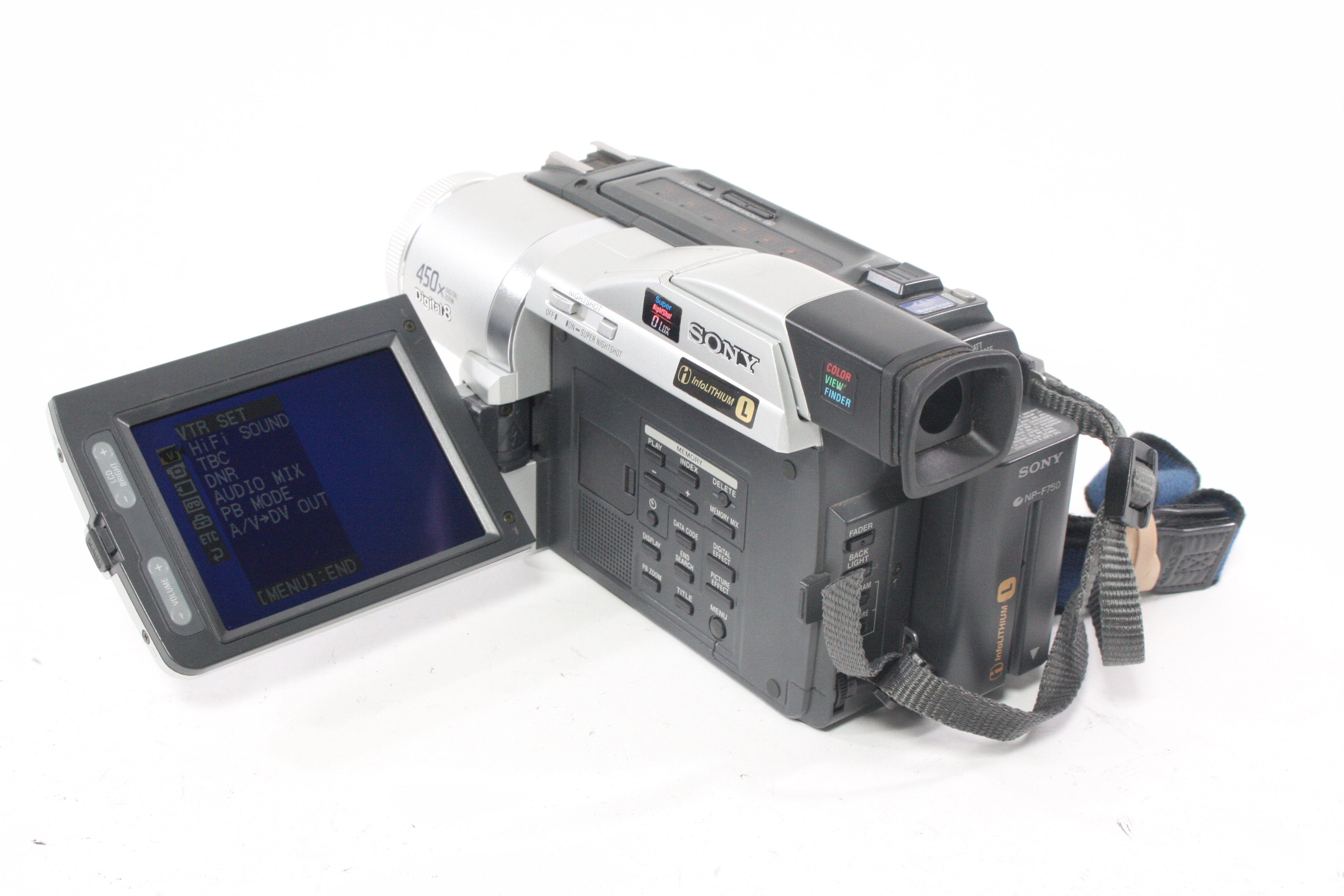 Sony DCR-TRV720 Digital 8 Camcorder