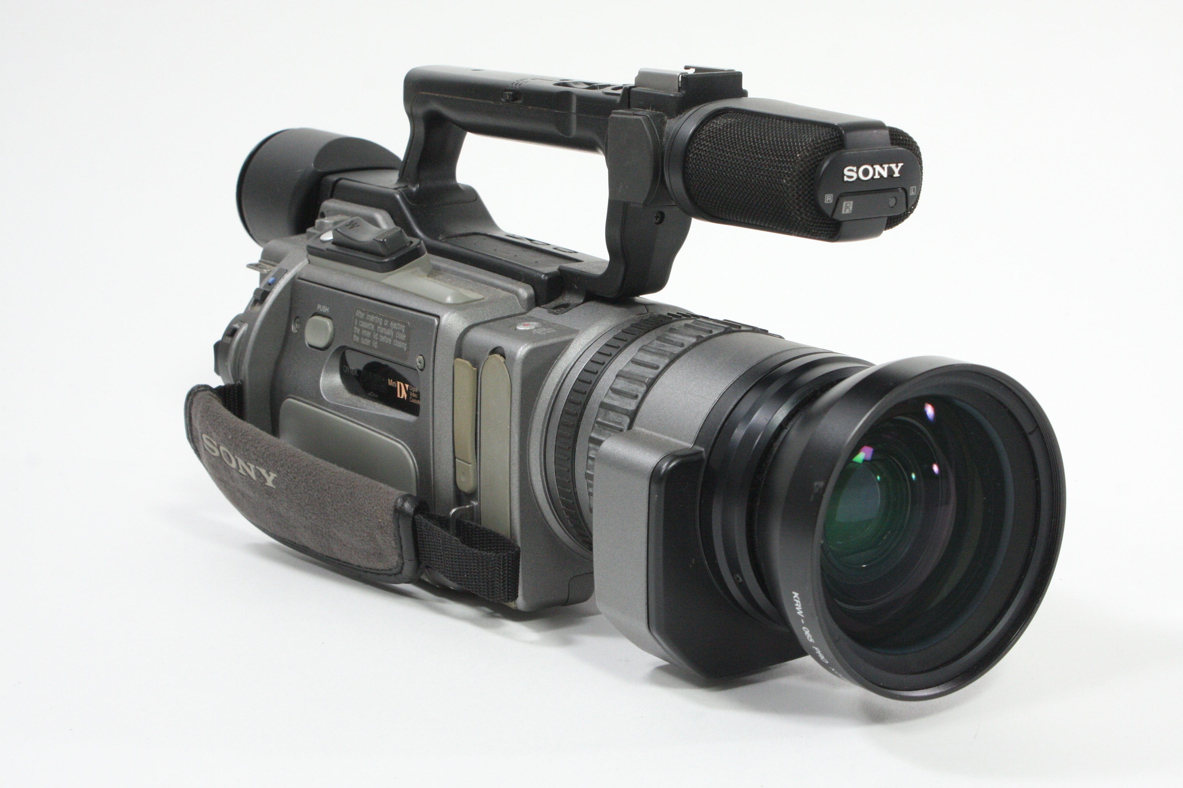 Sony DCR-VX2100 Mini DV Camcorder with x0.65 Wide Angle Lens