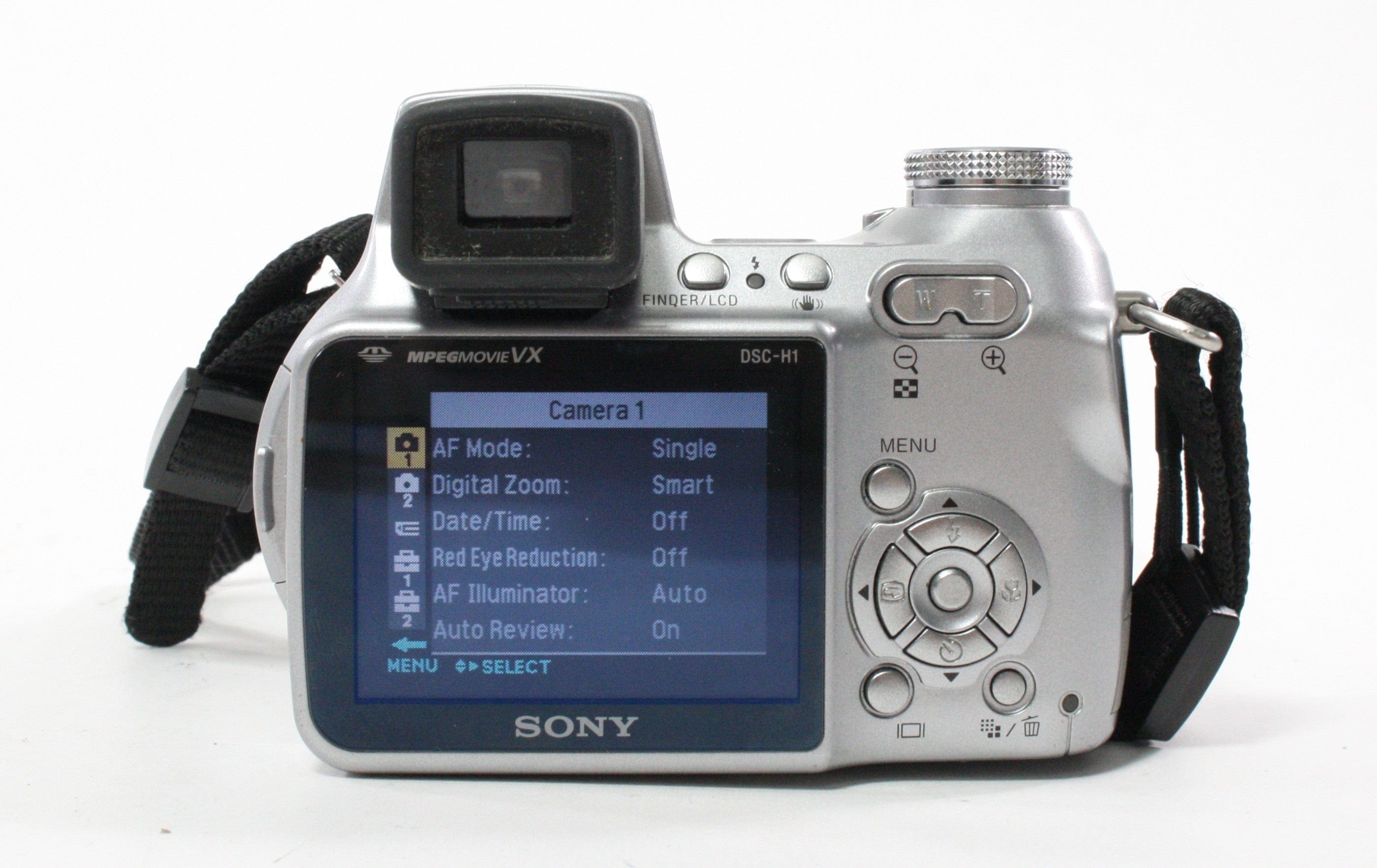 Sony DSC-H1 Digital Camera 12x Zoom 5.1mp