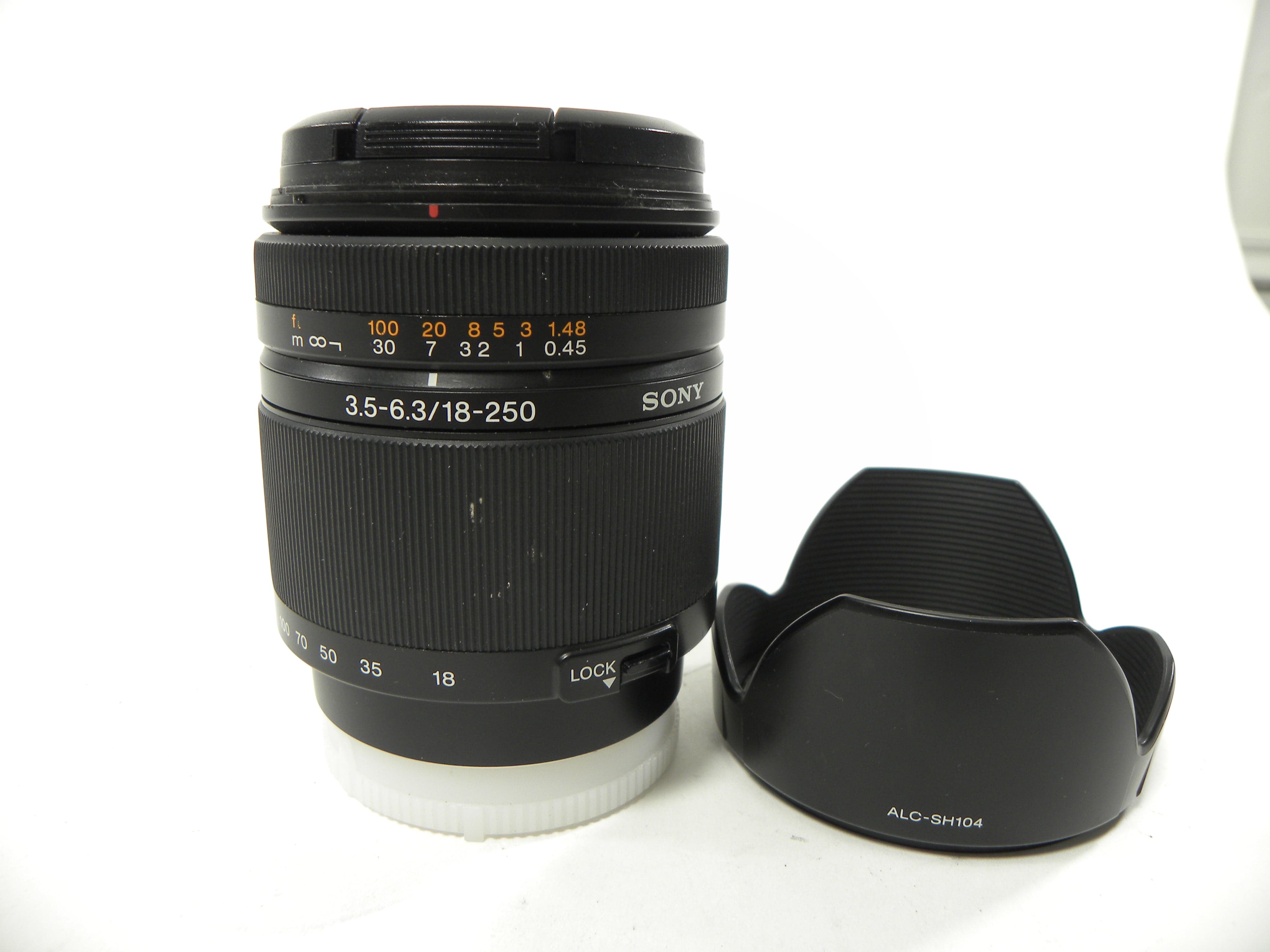 Sony DT 18-250mm f3.5-6.3 A Mount