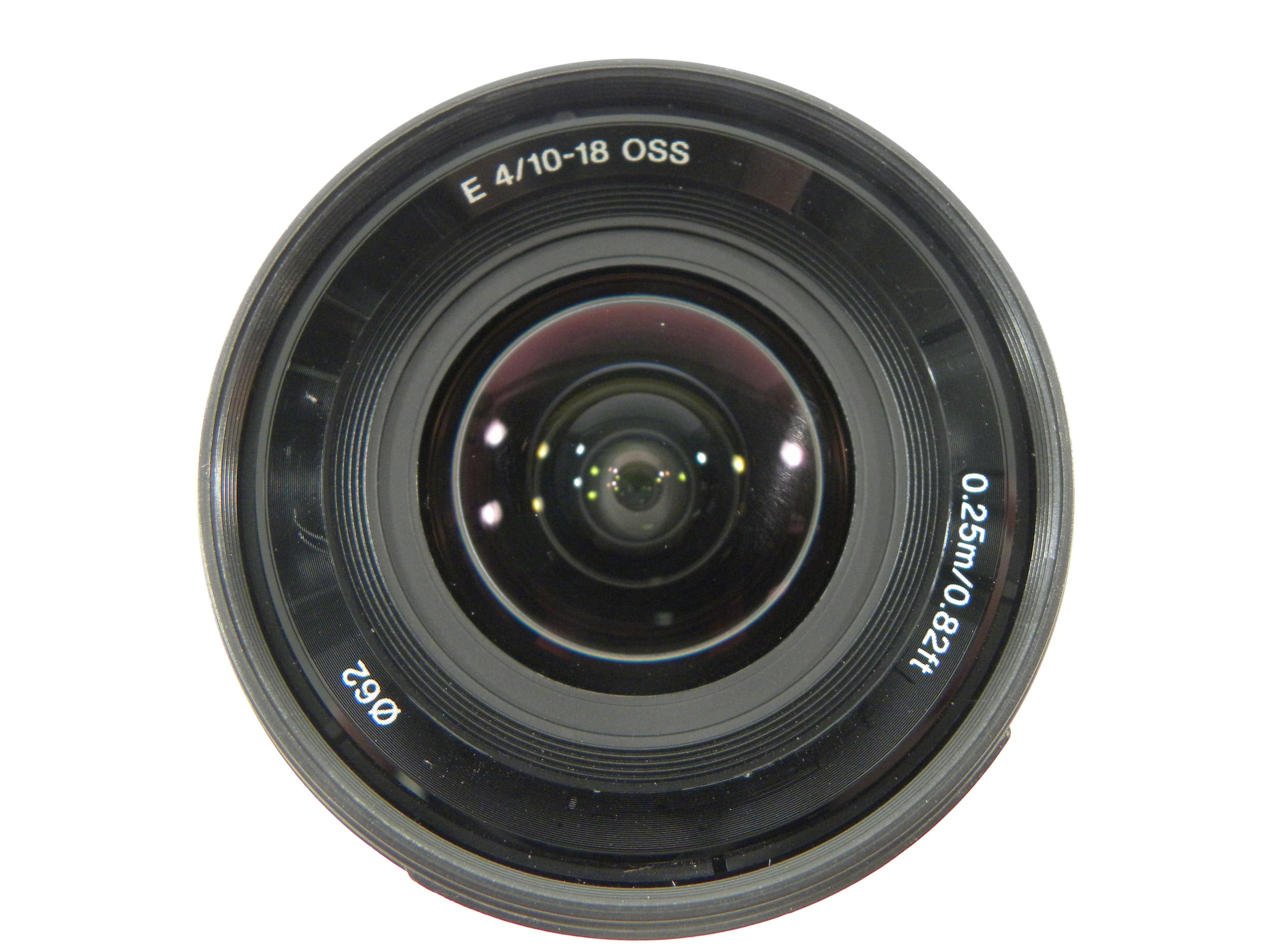 Sony E 10-18mm f4 OSS