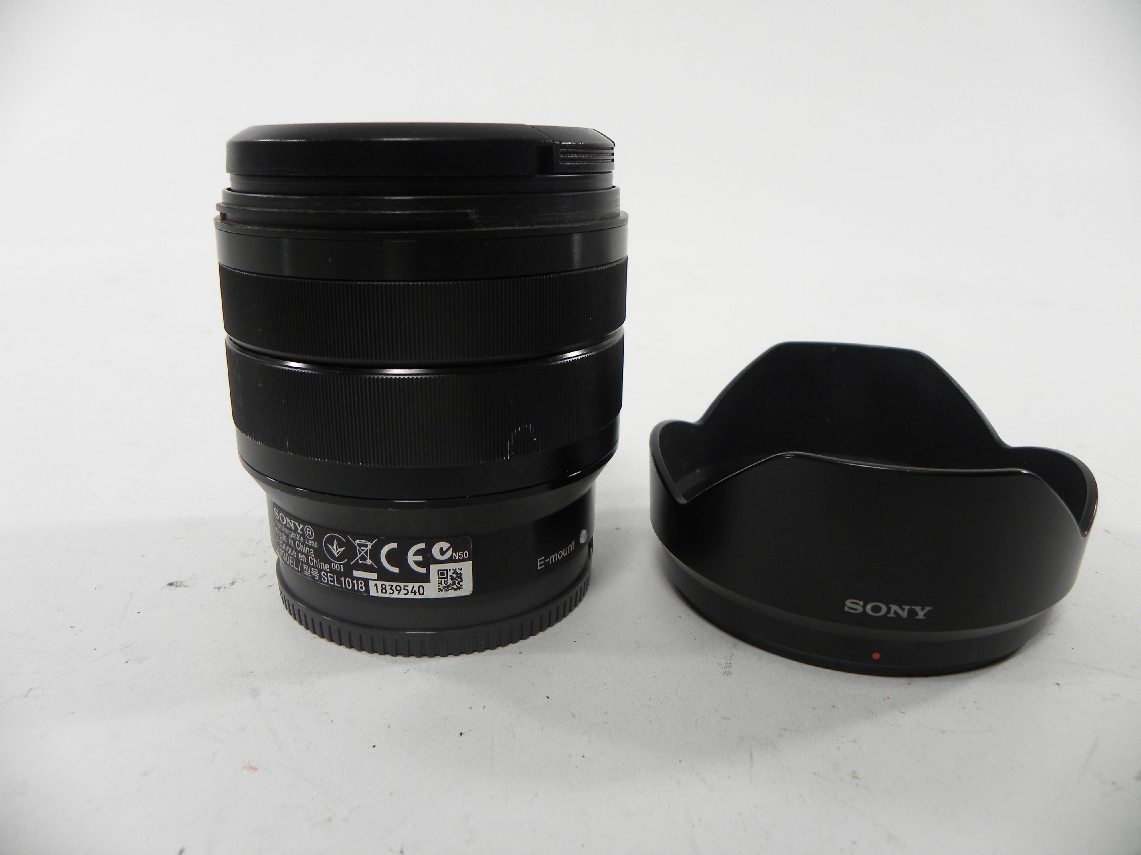 Sony E 10-18mm f4 OSS