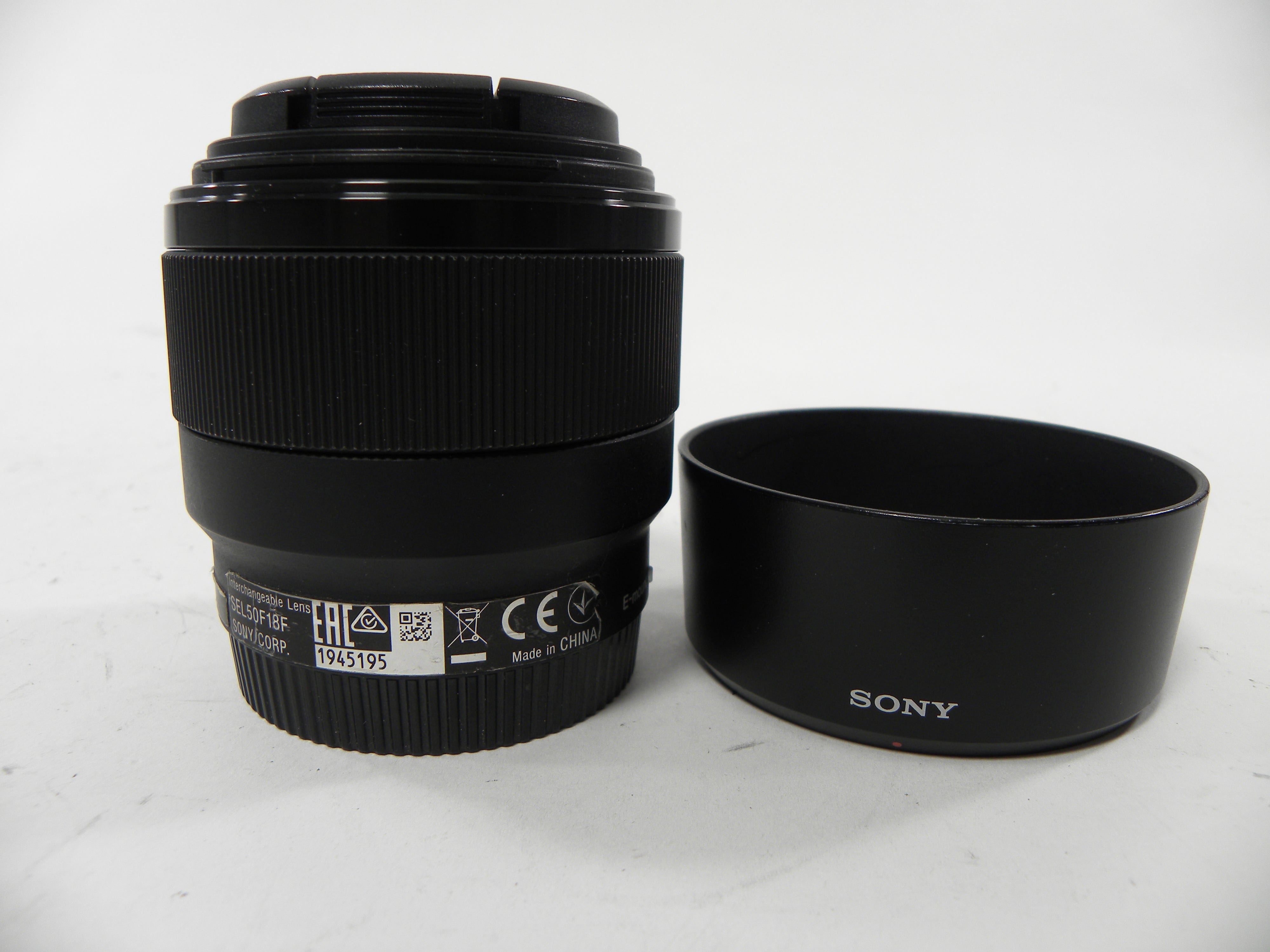 Sony FE 50mm f1.8 EE AF E Mount