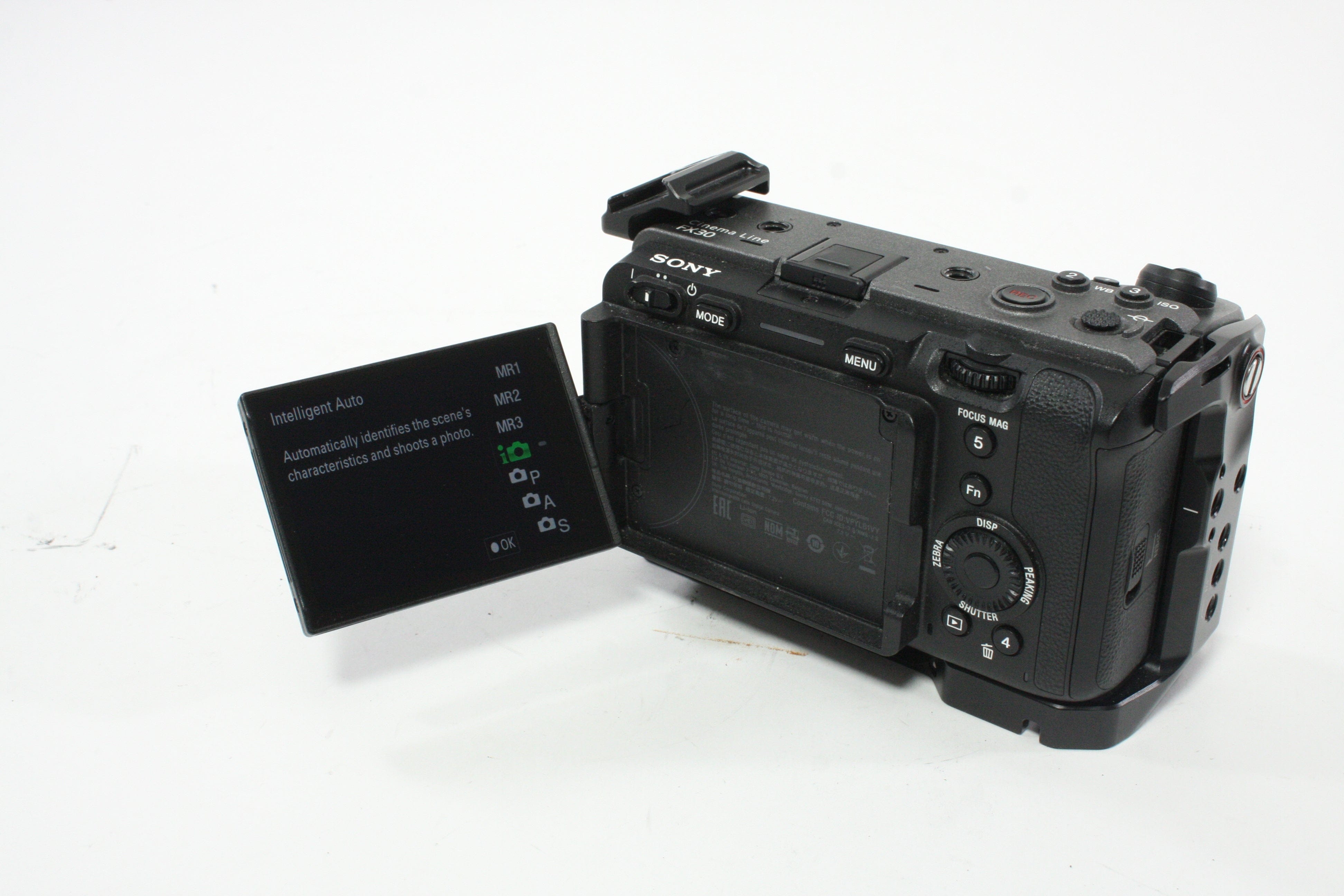 Sony FX30 Cinema Line Camera with Smallrig Cage (No Shutter Count Available)
