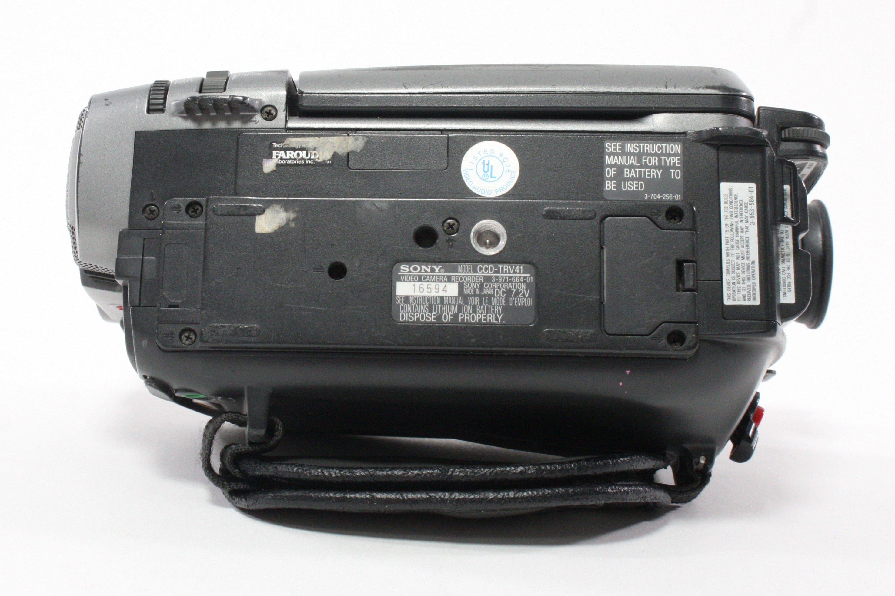 Sony Handycam 8mm CCD-TRV41 Camcorder