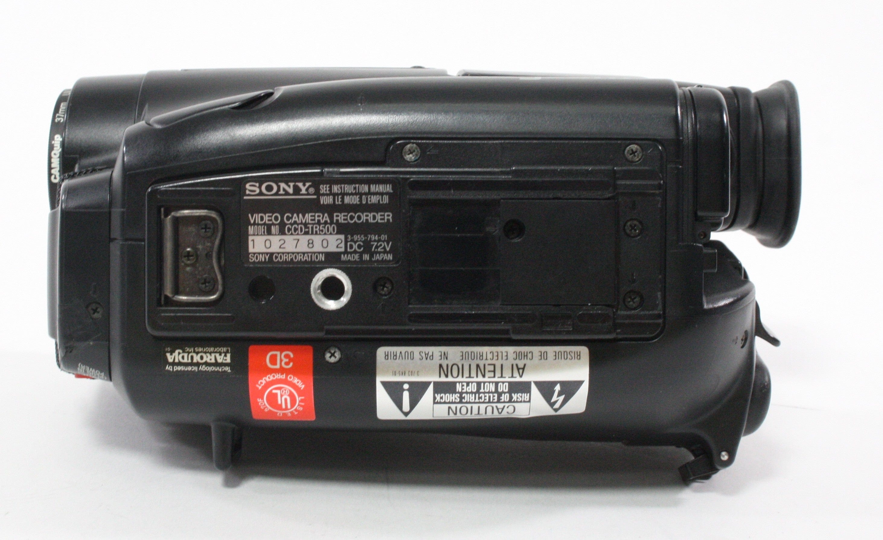 Sony Handycam Hi-8 CCD-TR500 Video Camcorder