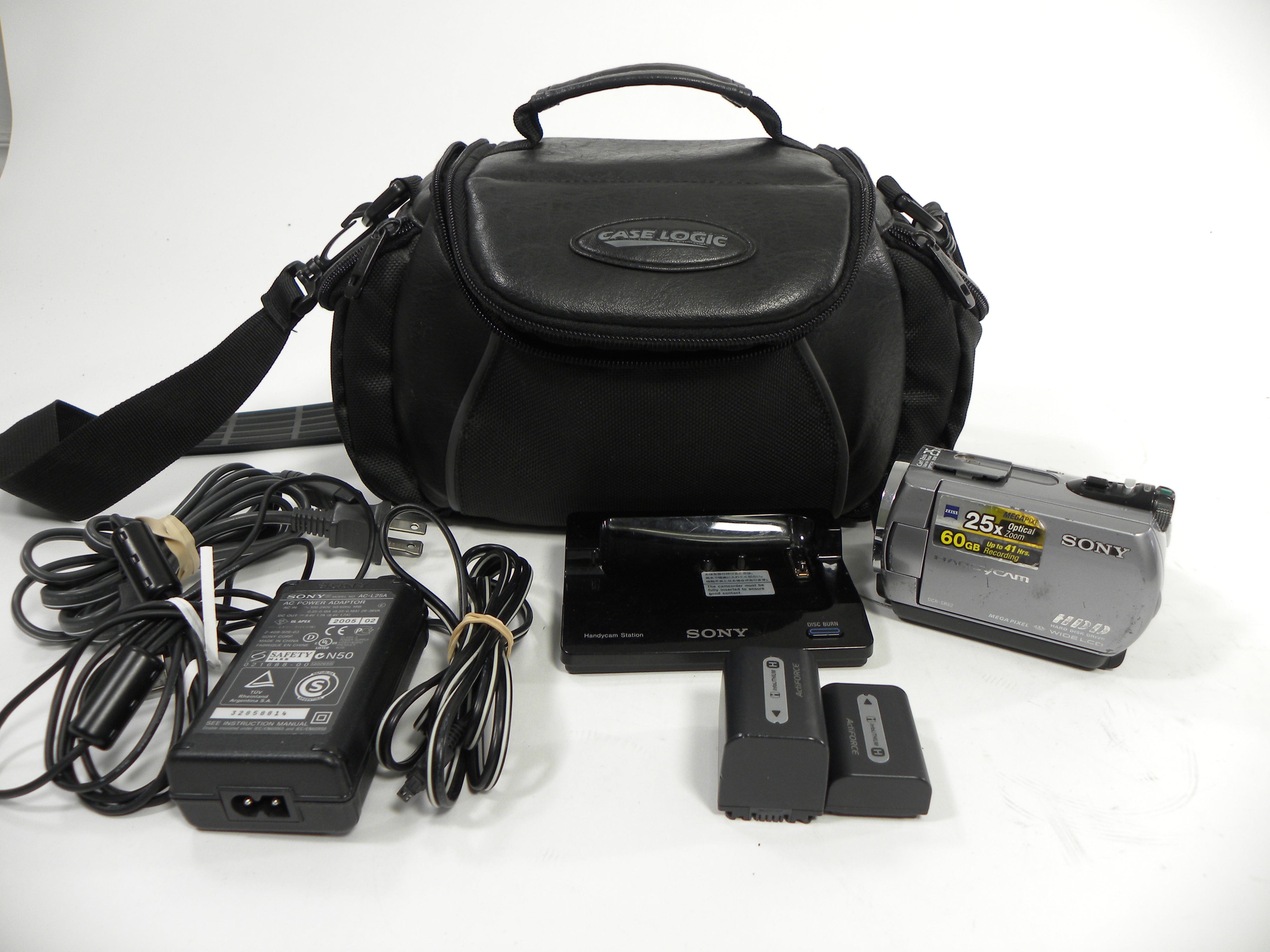 Sony HDD DCR-SR82 Wide LCD Handycam Camcorder