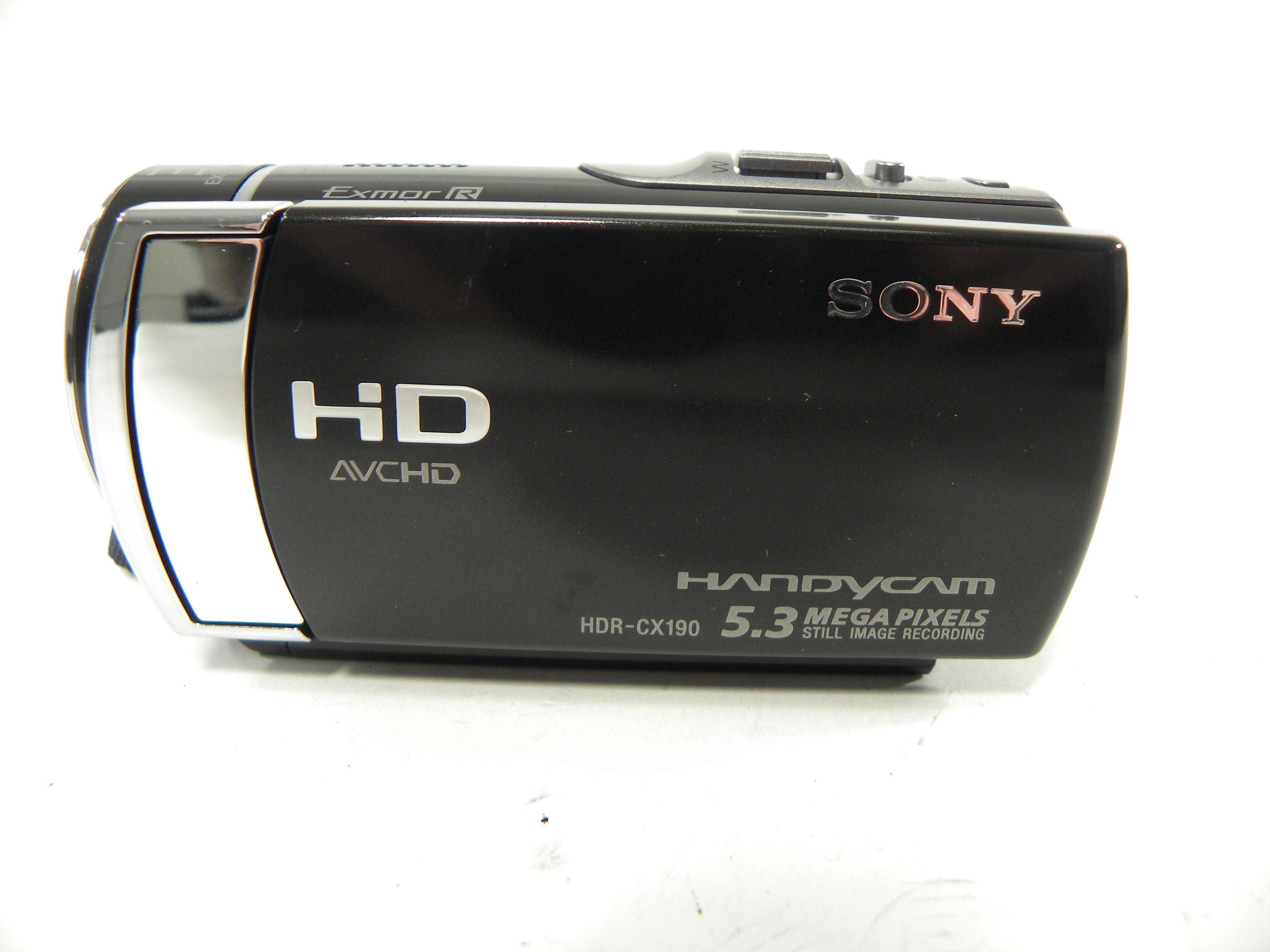 Sony HDR-CX 190 5.3mp Digital Handycam Camcorder