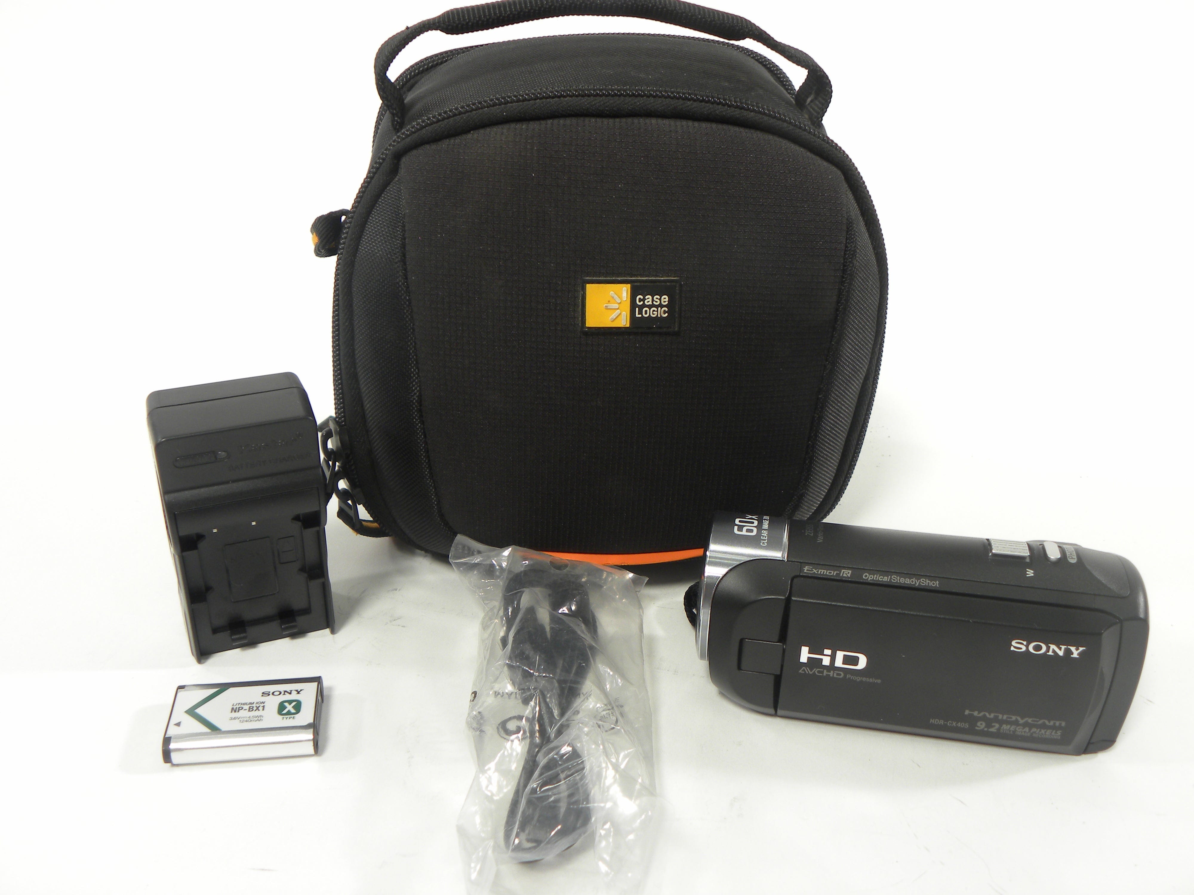 Sony HDR-CX405 9.2mp Digital Handycam Still Image Recorder