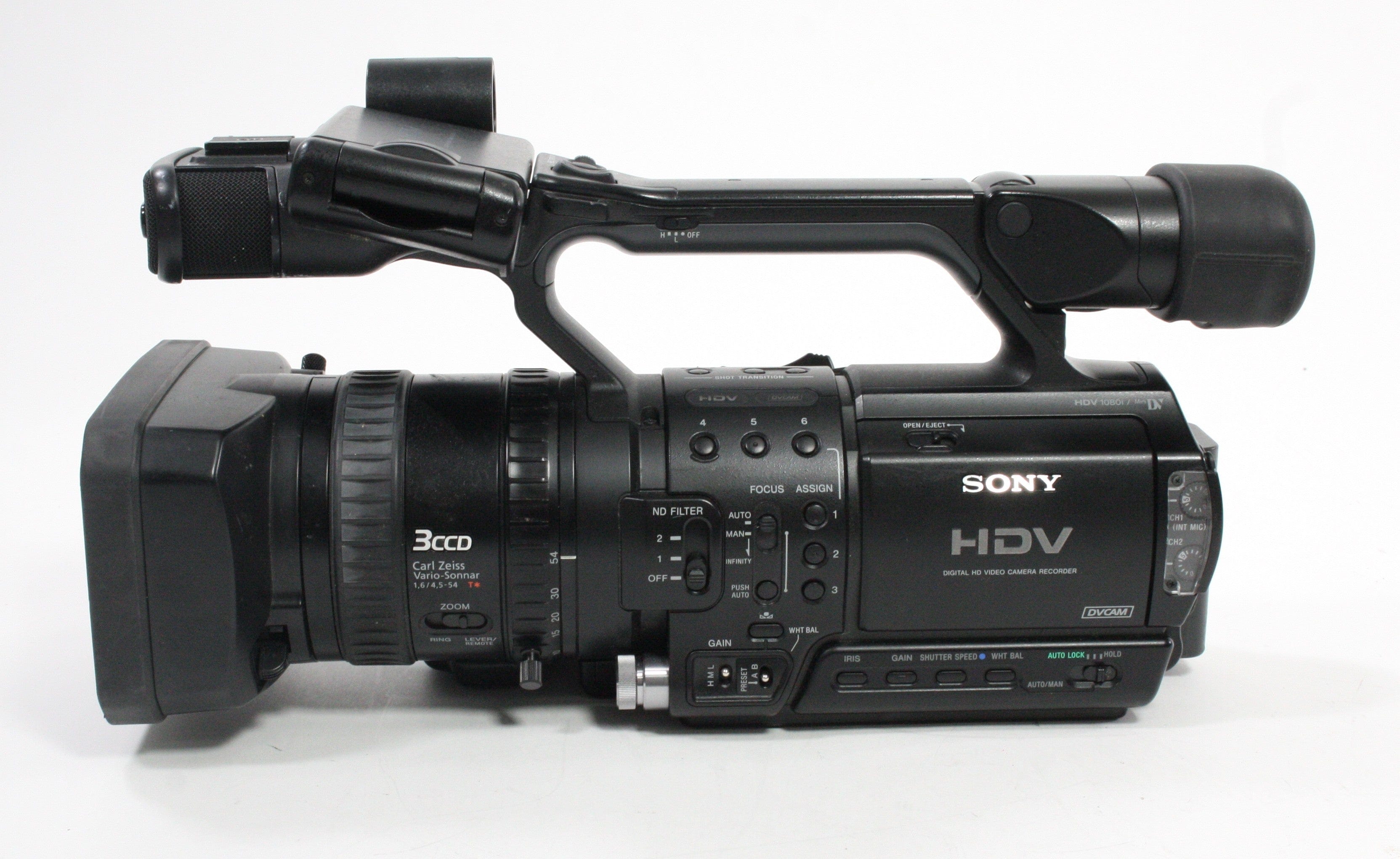 Sony HVR-Z1U HD Video Camera Mini DV with 570 hrs