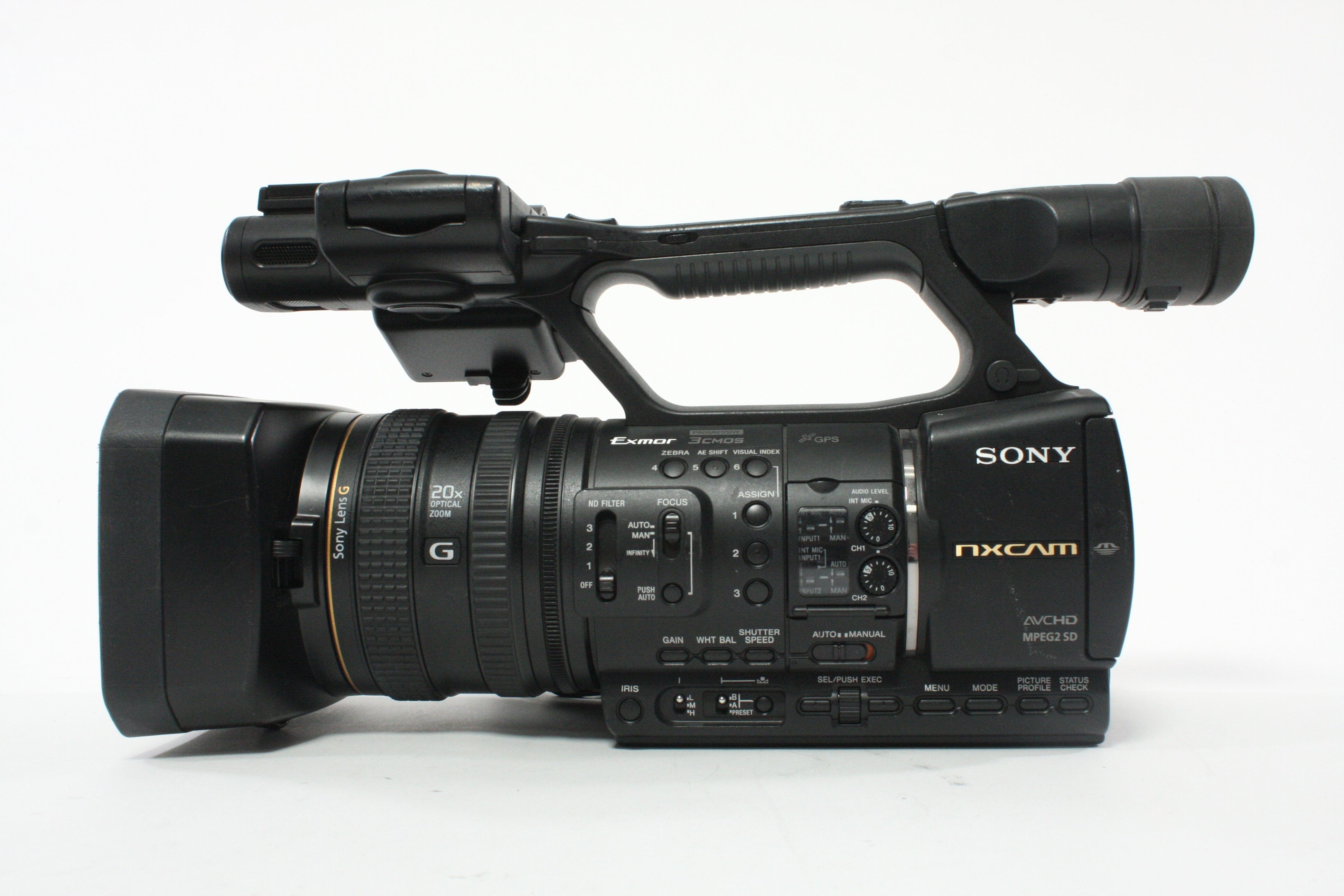 Sony HXR-NX5U NXCAM HD Video Camcorder Operation Time 29x10H