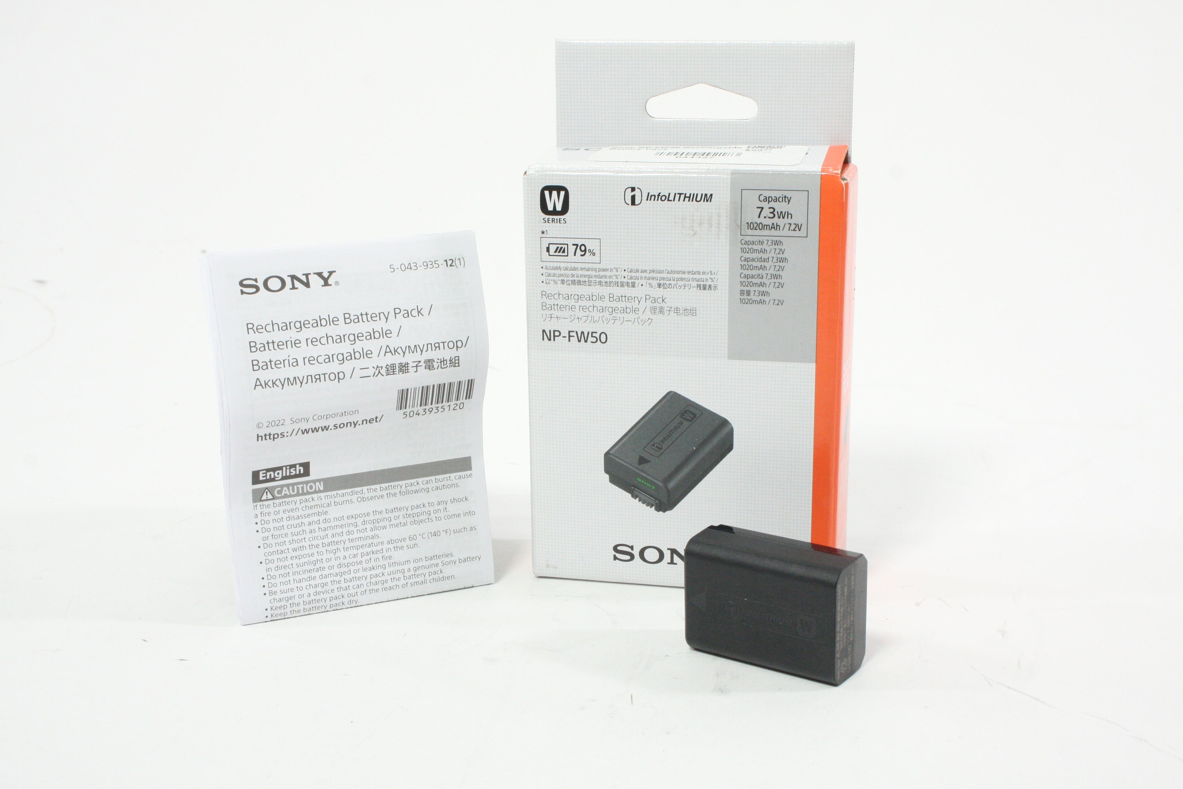 Sony NP-FW50 Rechargeable Battery Packq