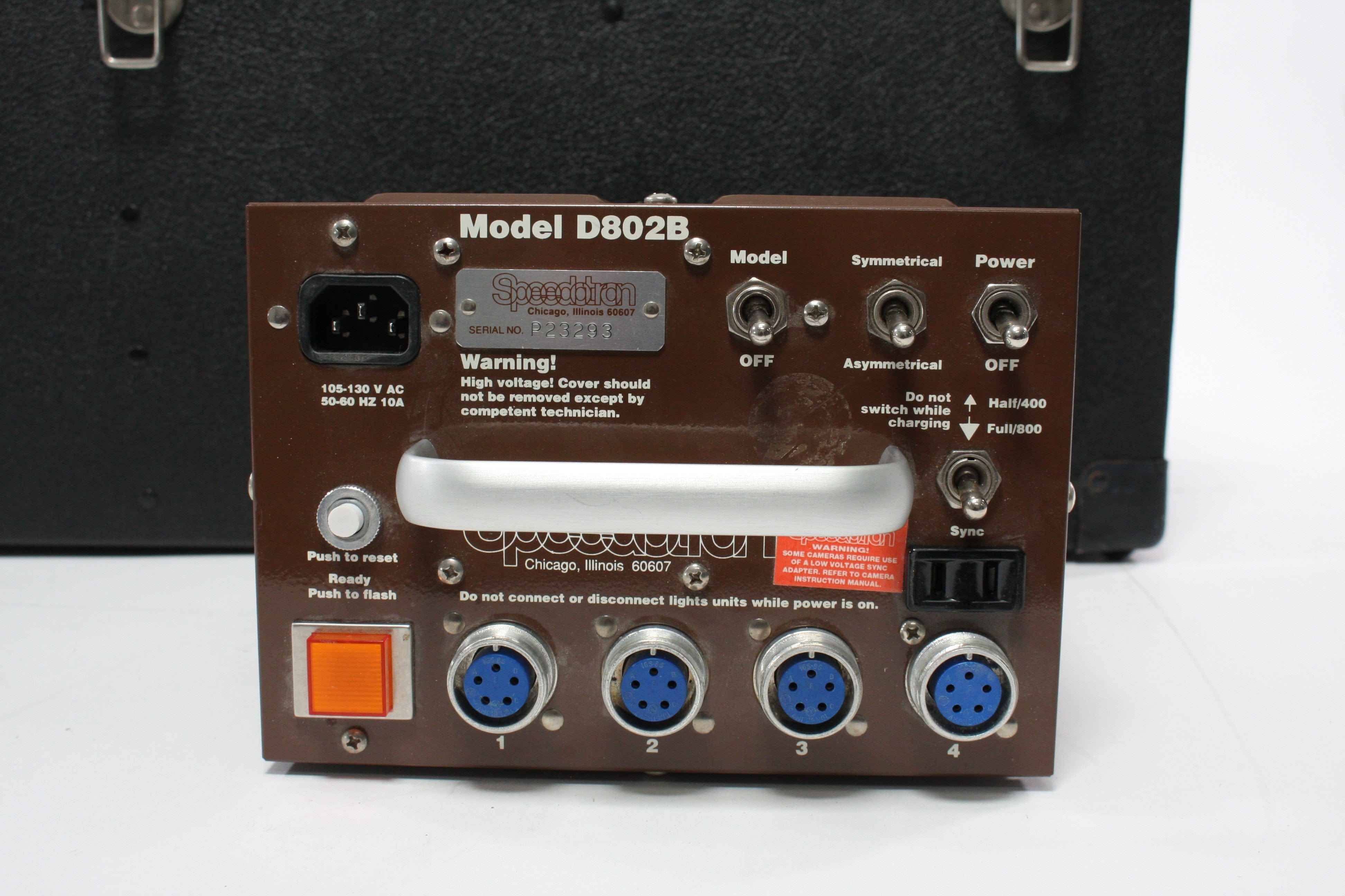 Speedotron D80ZB 3 Light Kit with Stands and Case