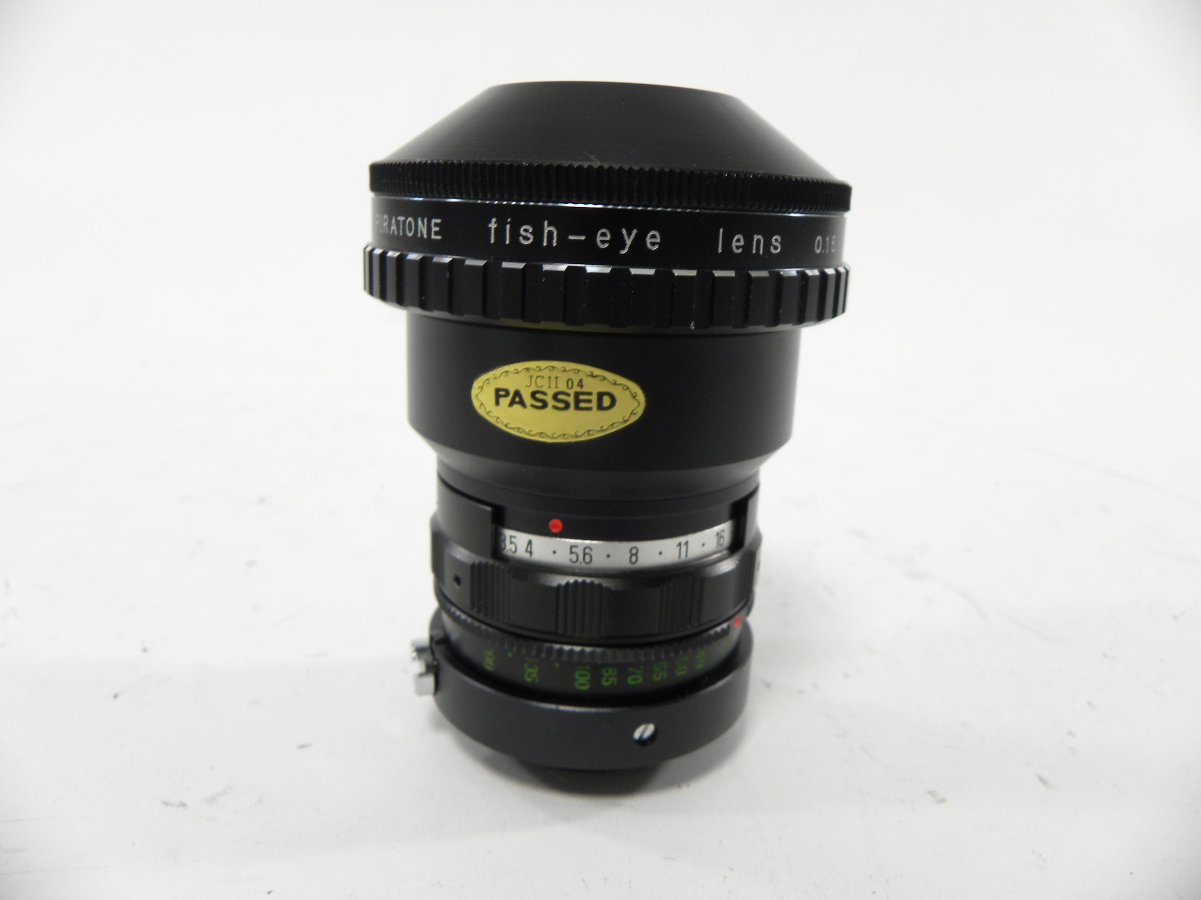 Spiratone Fish Eye Auxiliary 180* 015x w/62mm Attchment
