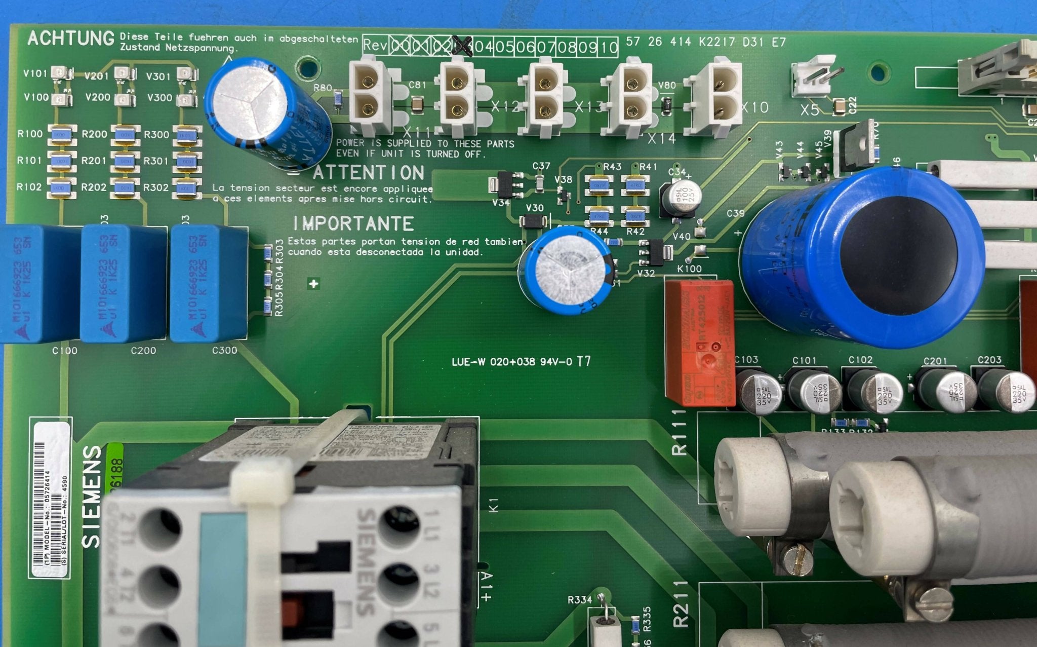 Start Up Unit D31 (05726414/5726414/10513260 Siemens'05726414/10513260