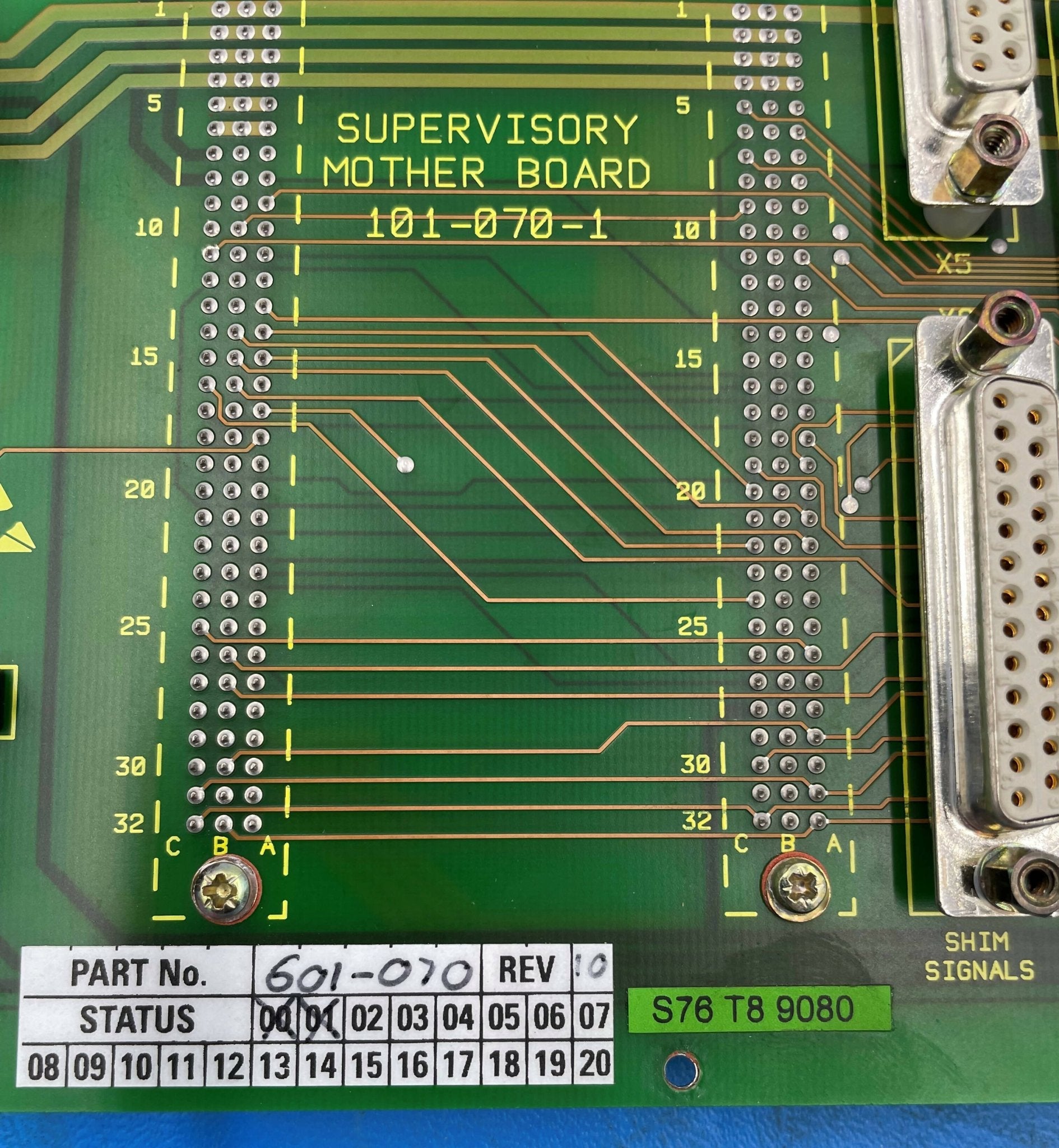 Supervisory Mother Board (601-070T/ 101-070-1/ 7014793 Siemens