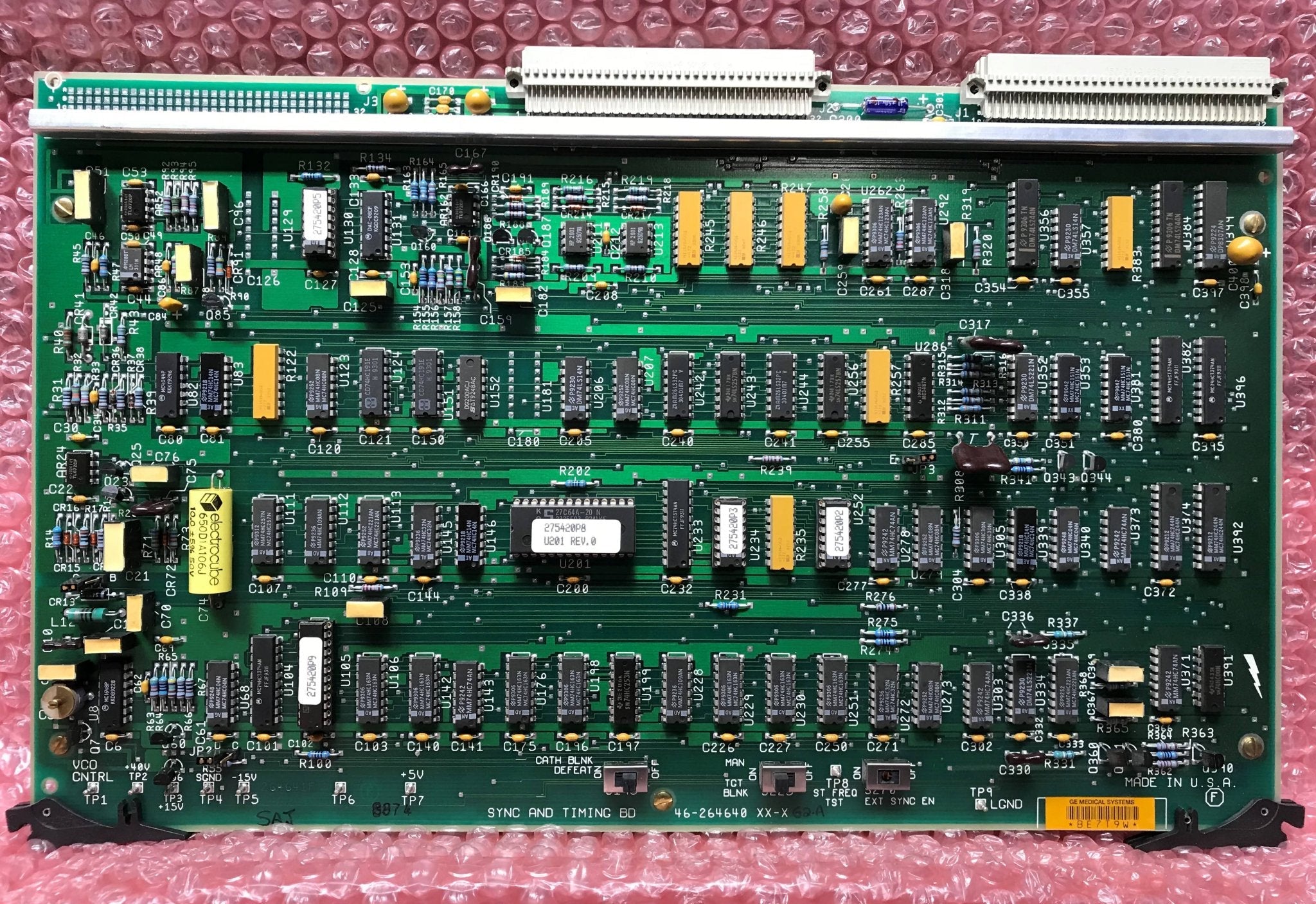 Sync and Timing Board (46-264640 G2-A/B GE Advantx