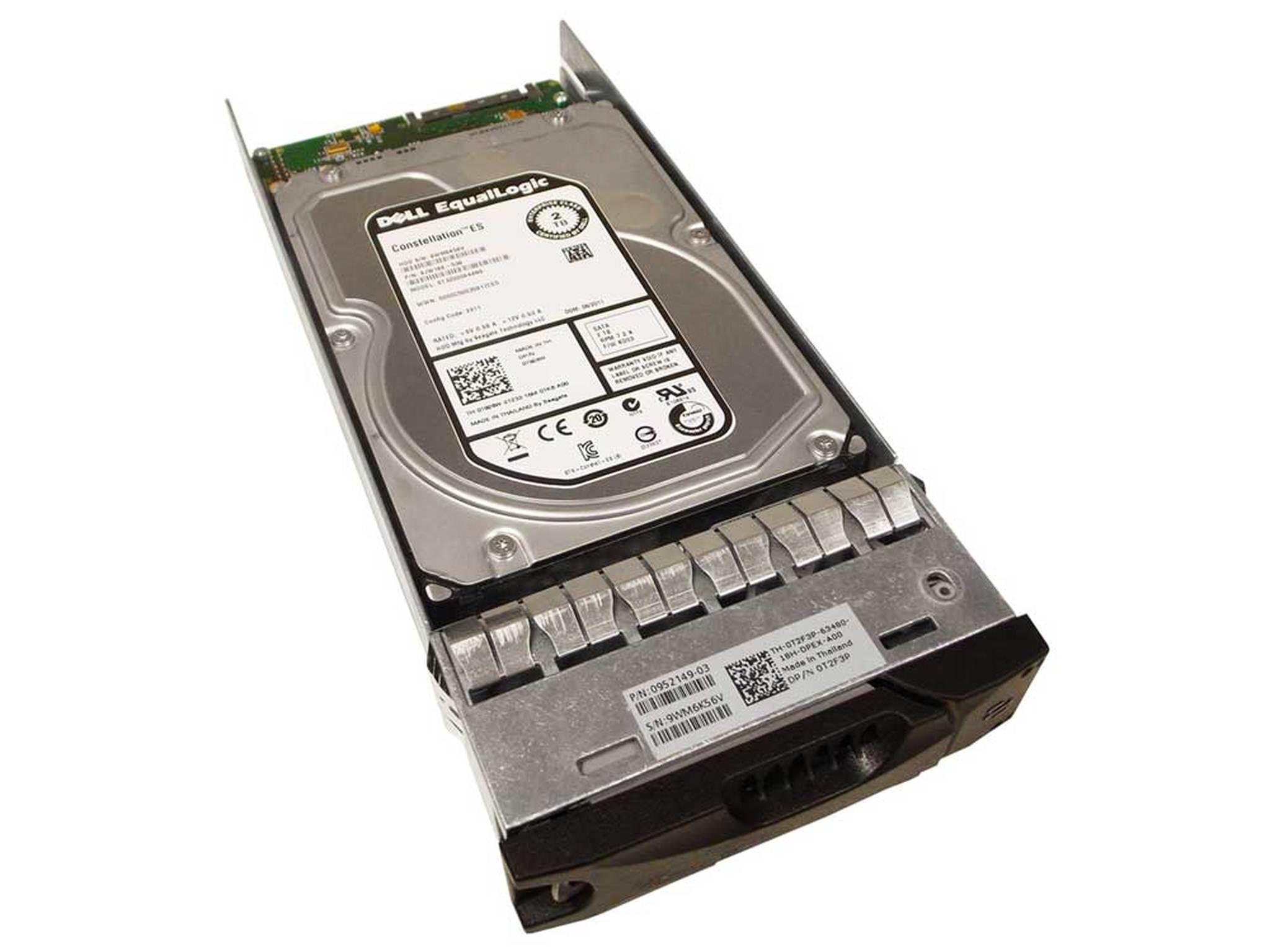 Dell 2TB SATA 7.2k 3.5" 3G Hard Drive T926W