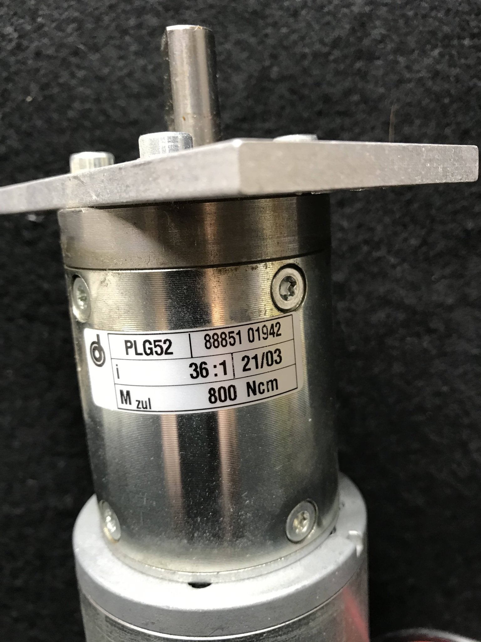 Table Motor 24VDC (88851 01942/ GR63X25 Siemens CT