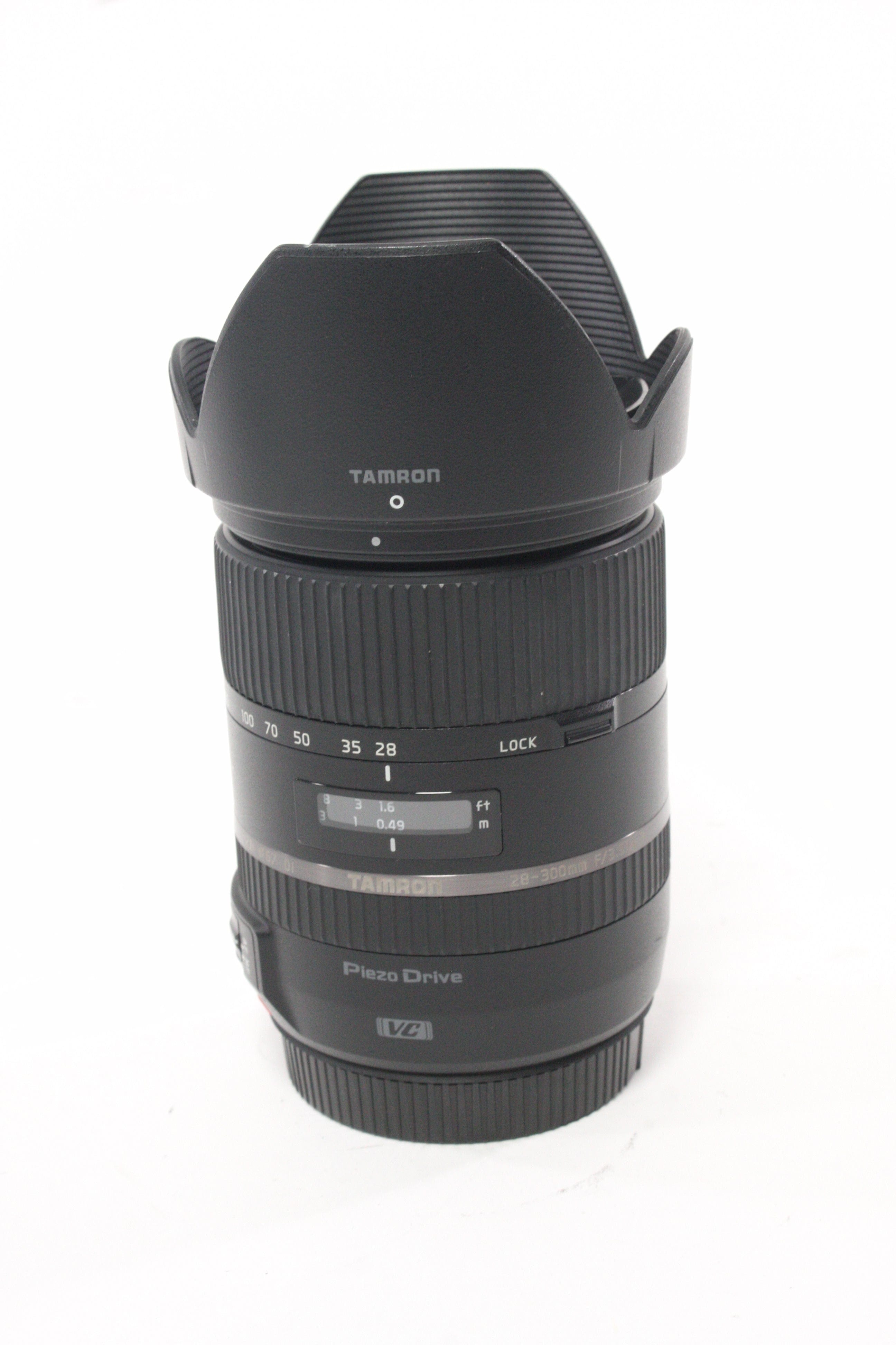 Tamron 28-300mm f/3.5-6.3 PXD VC Di EF Lens for Canon EF Mount
