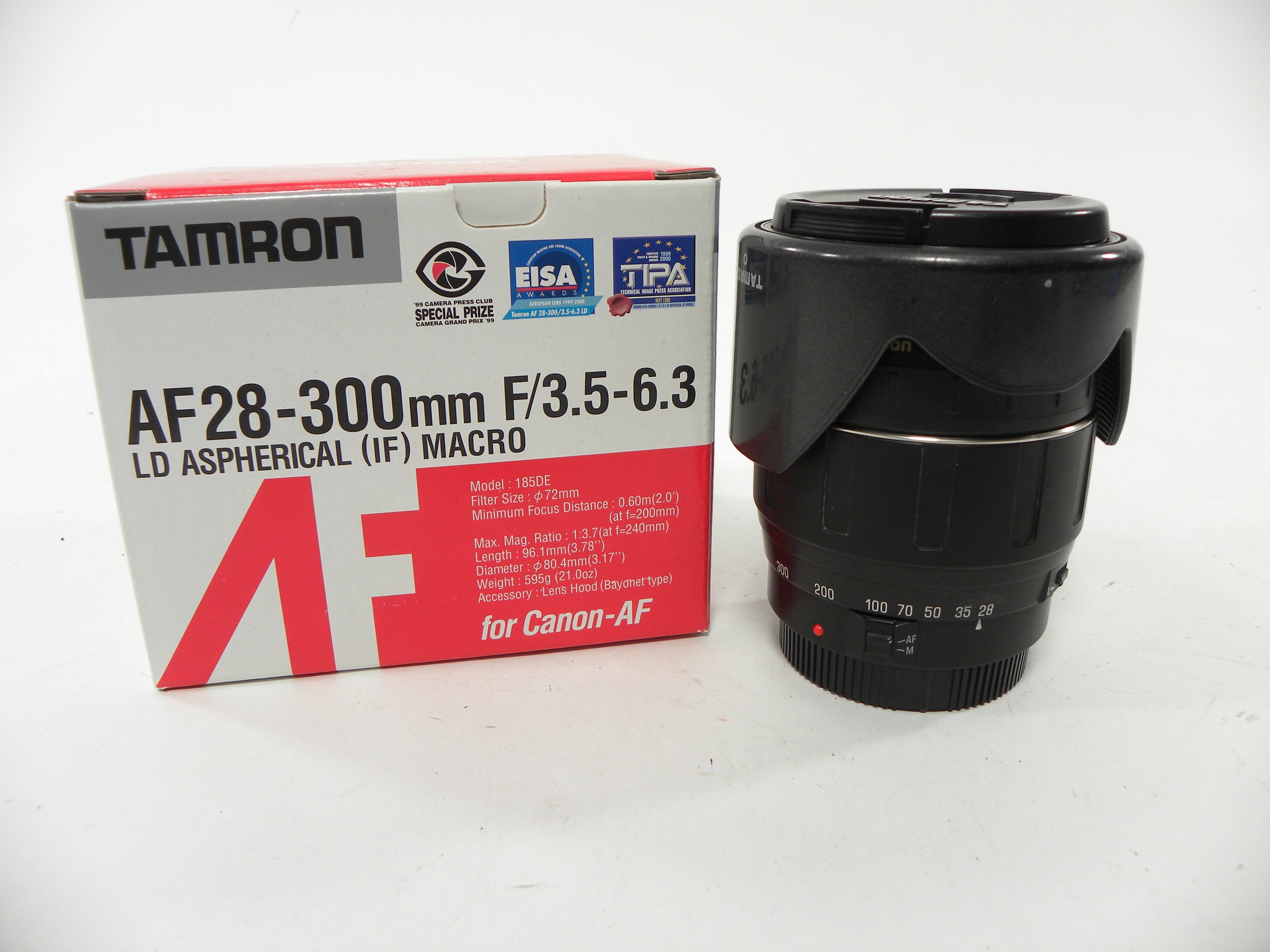 Tamron AF LD IF Macro 28-300mm f3.5-6.3 Canon EF Mount
