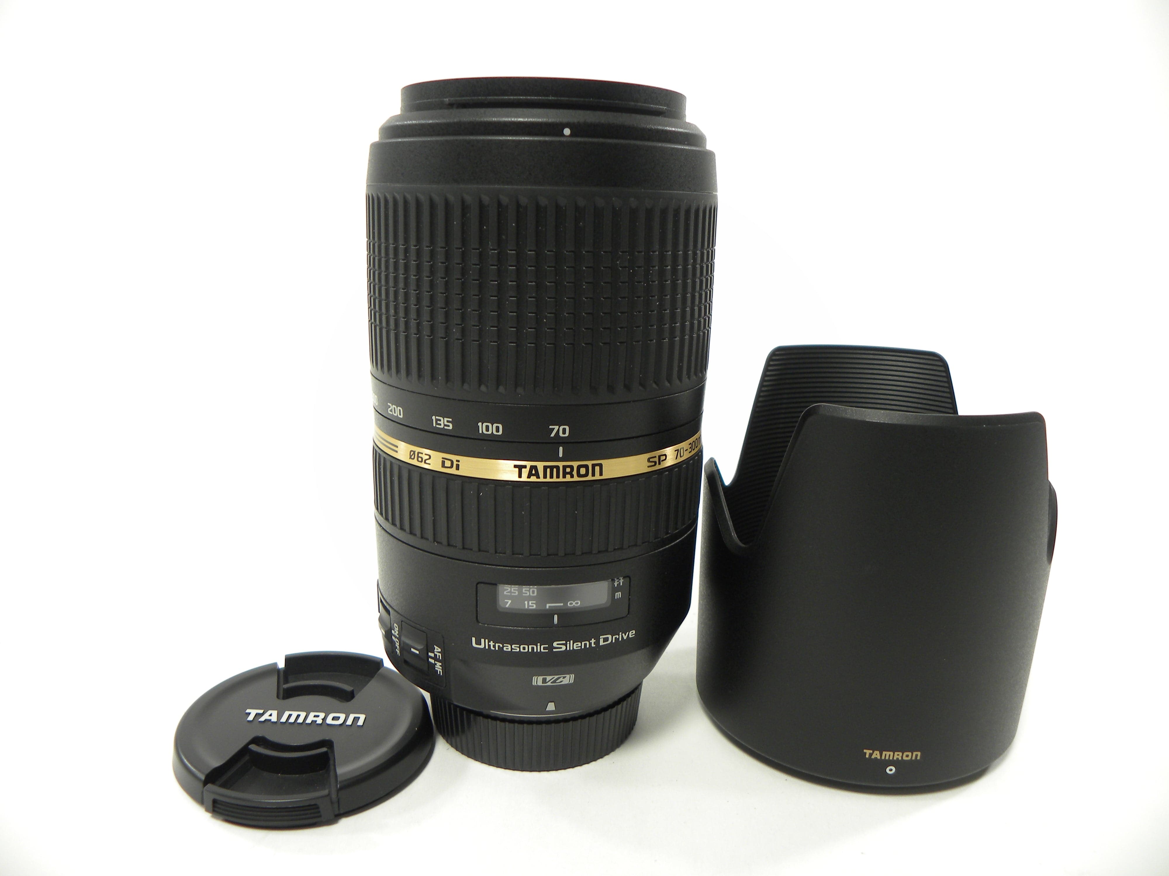 Tamron SP Di VC USD 70.300mm f4-5.6 Nikon F Mount