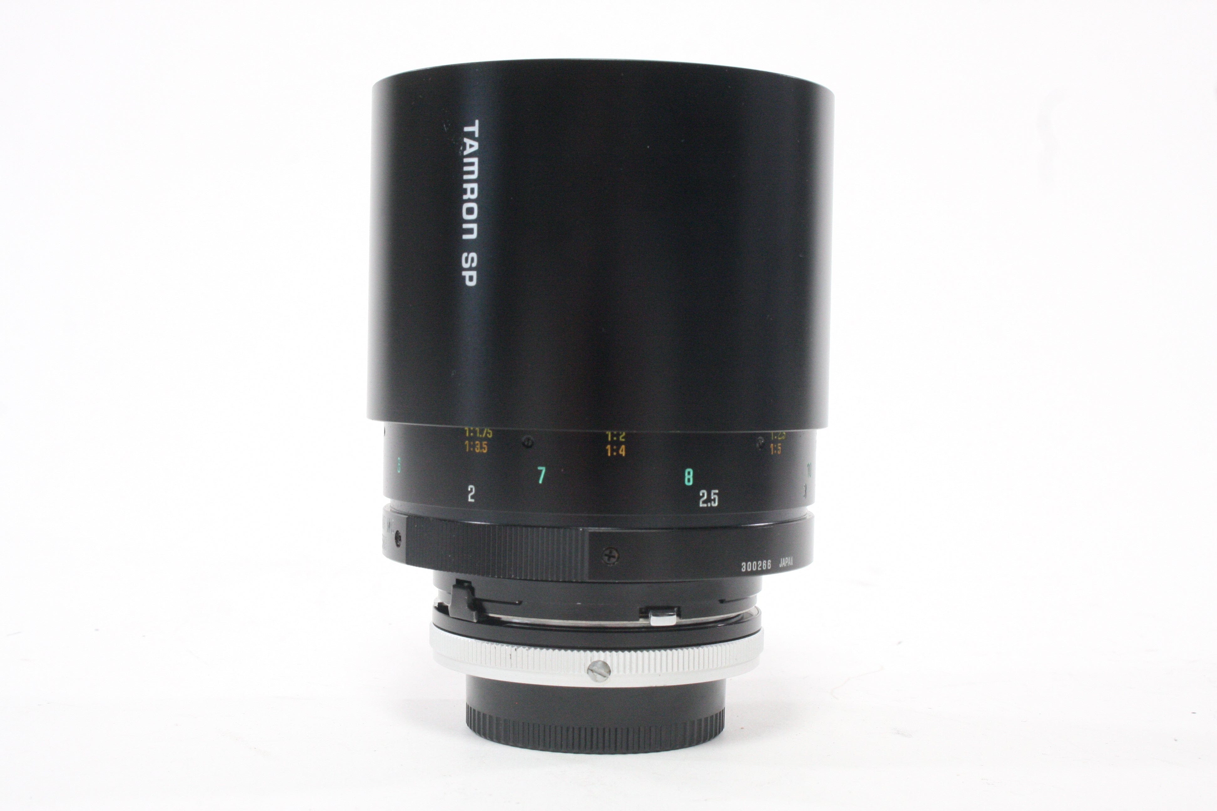 Tamron SP Mirror 500mm f/8 with Tamron 30.5 Normal Filter and FD Mount