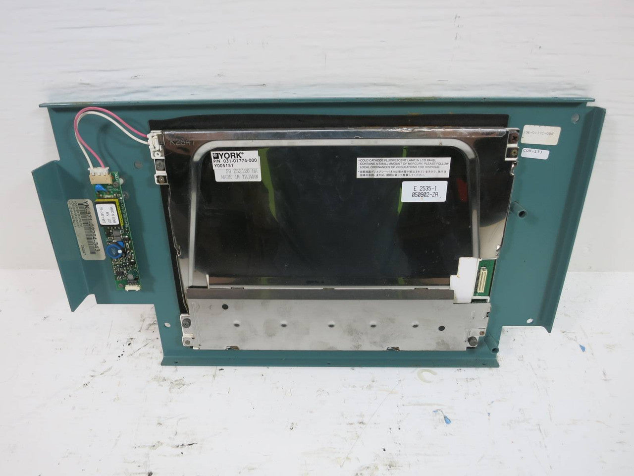 York 031-01774-000 LCD Screen Display Kit 331-01771-00 Adapter Plate YK-371 (TK5031-2