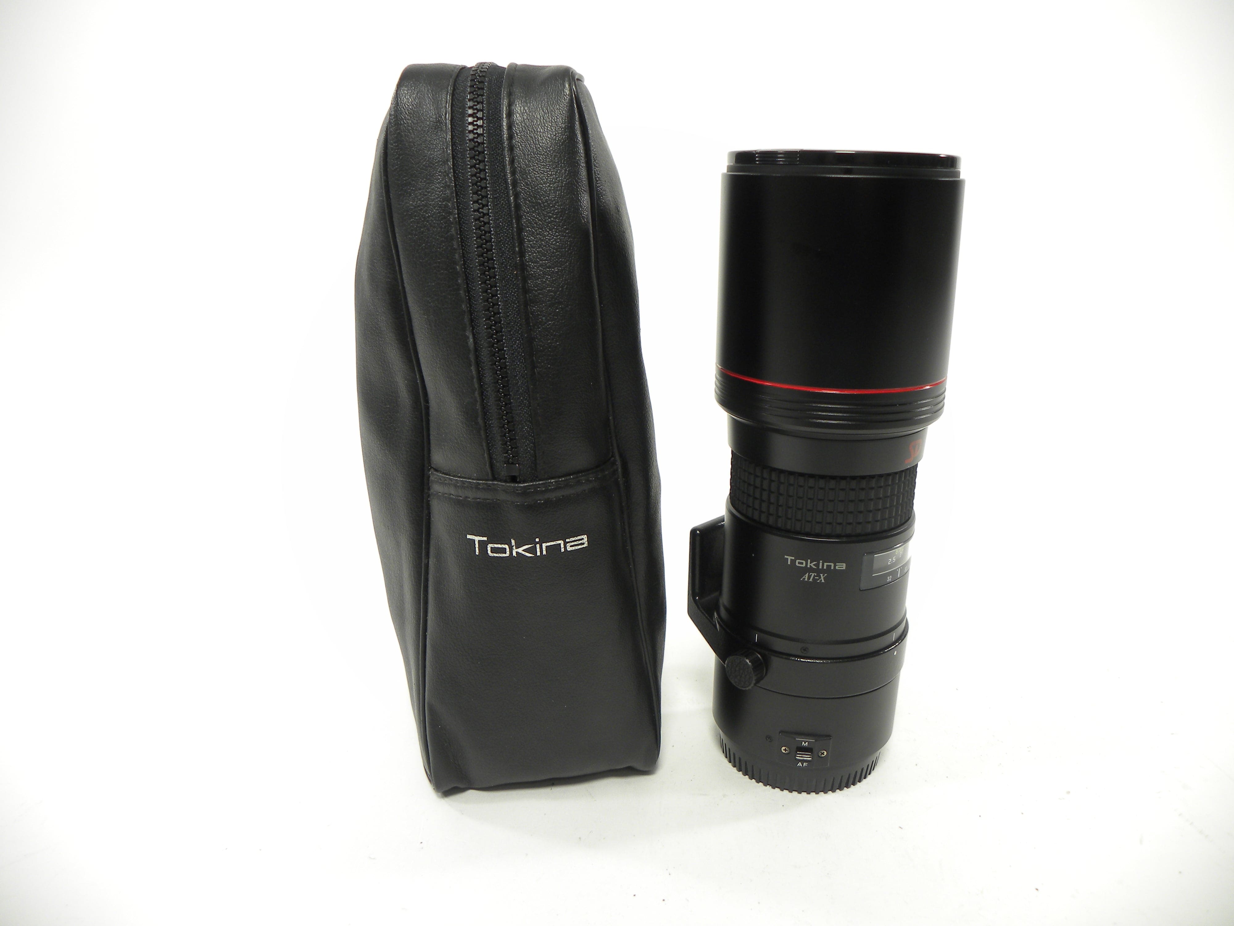 Tokina AT-X AF Close Focus 400mm f5.6 Canon EF Mount