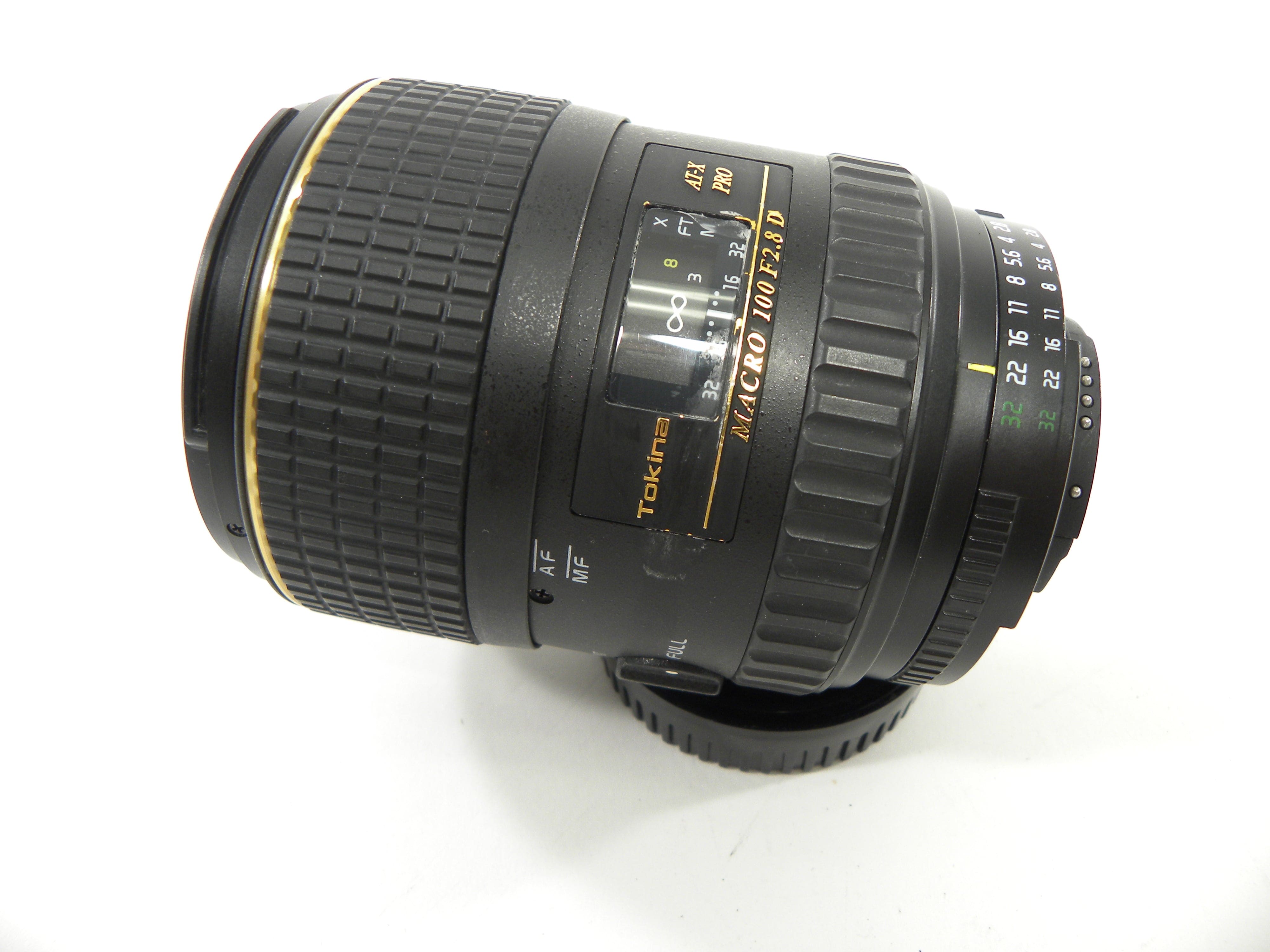 Tokina AT-X Pro Macro 100mm f2.8D Nikon AF Mount