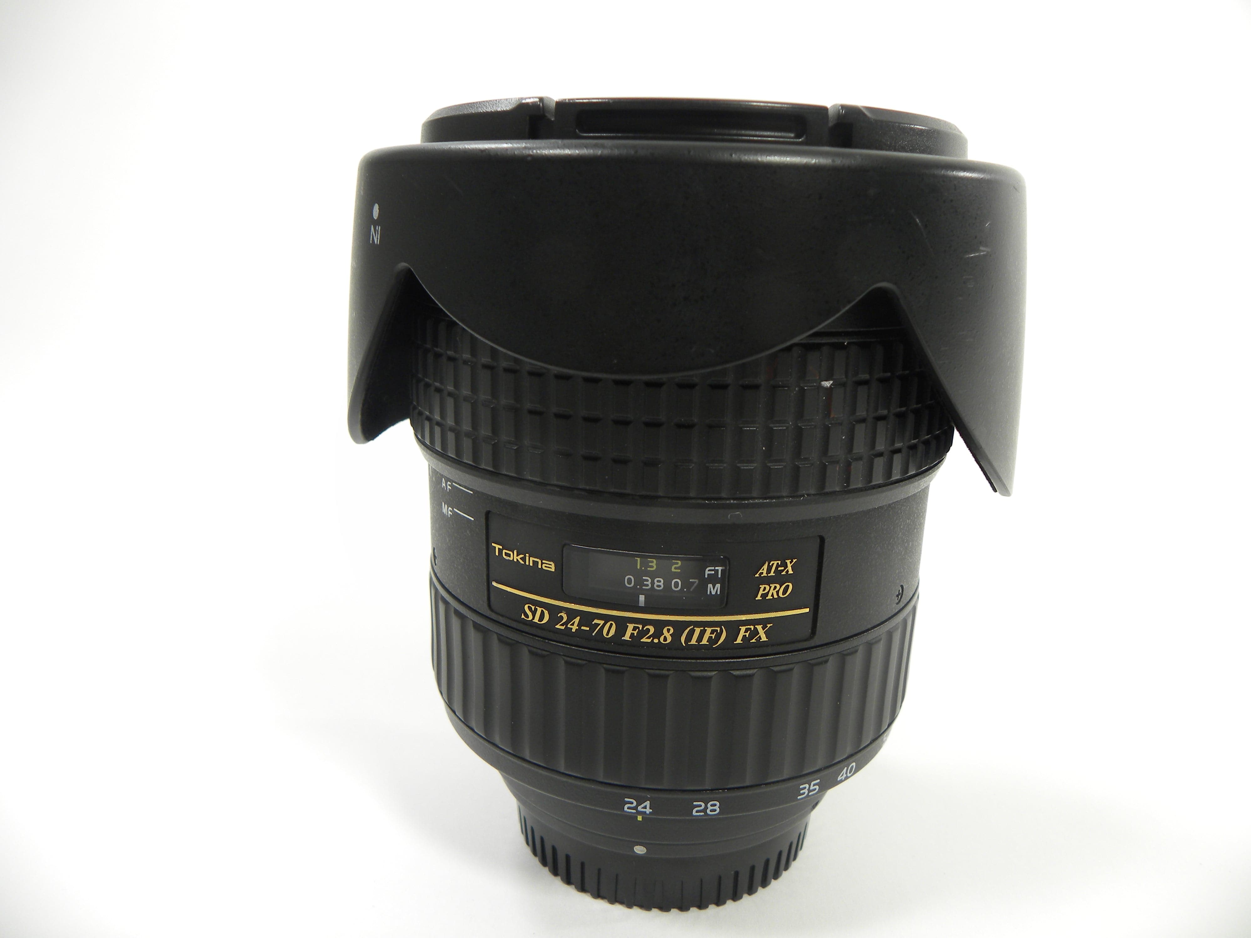 Tokina AT-X Pro SD FX IF 24-70mm f2.8 Nikon F Mount