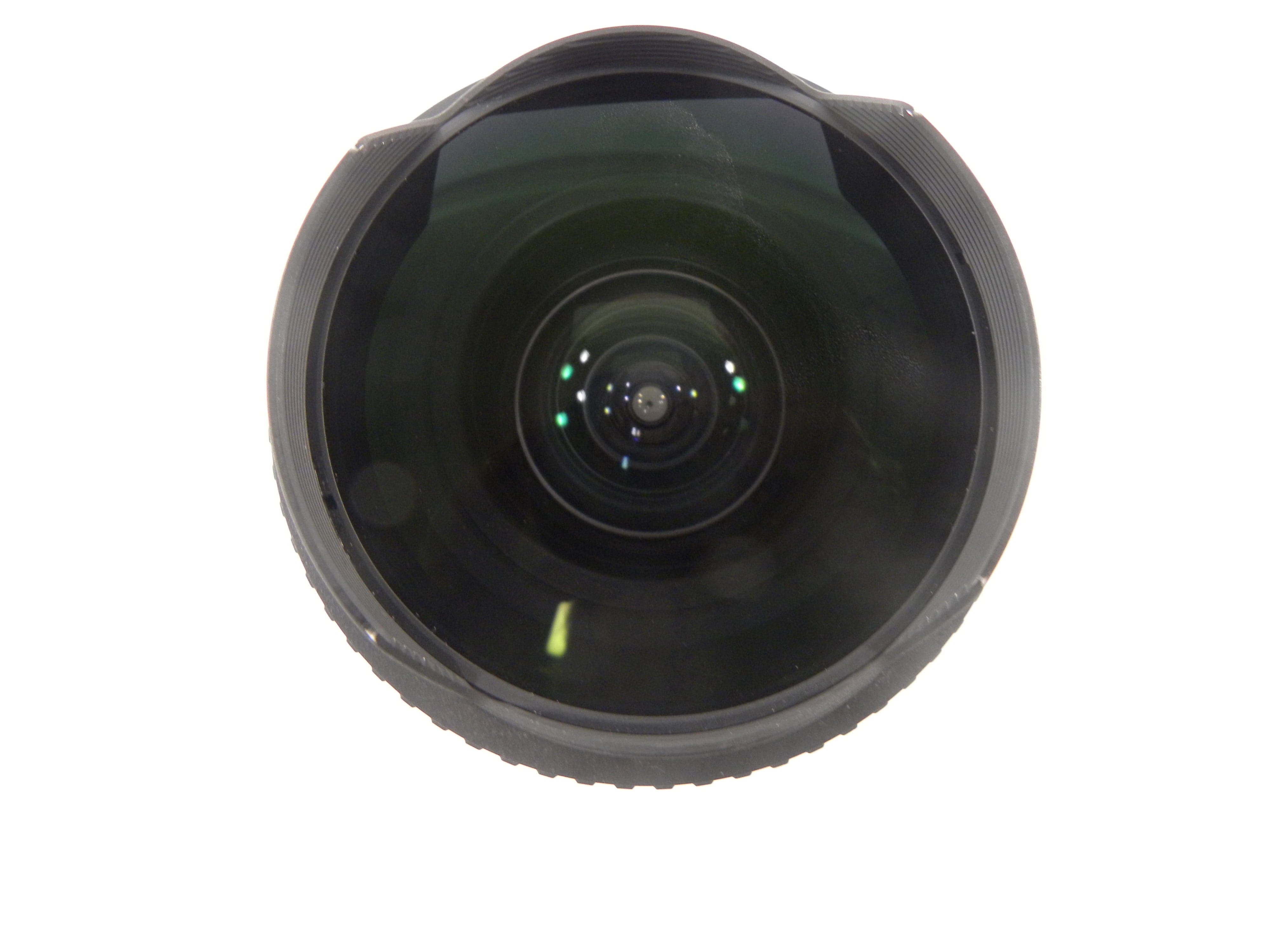 Tokina DX AT-X Fisheye 10-17mm f3.5-4.5 Nikon F Mount
