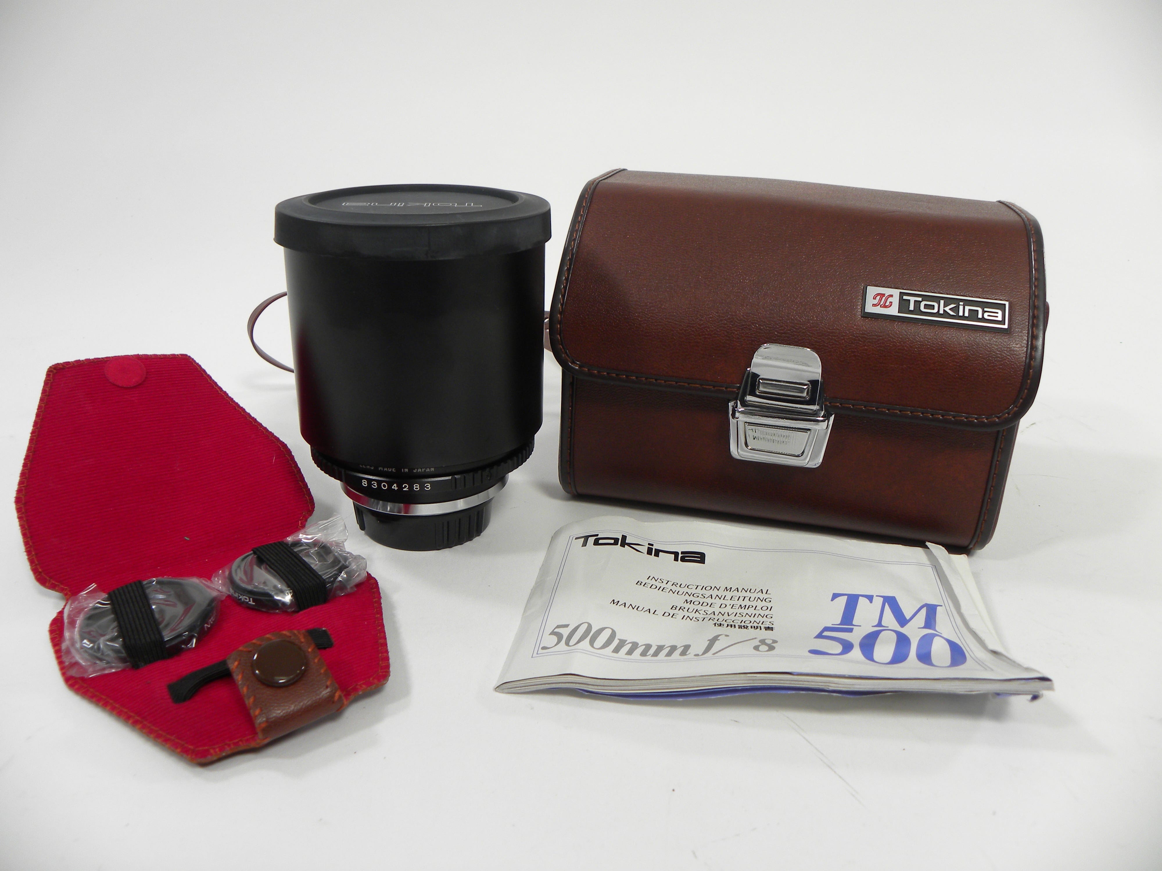 Tokina RMC 500mm f1.8 Mirror lens Minolta MD Mount