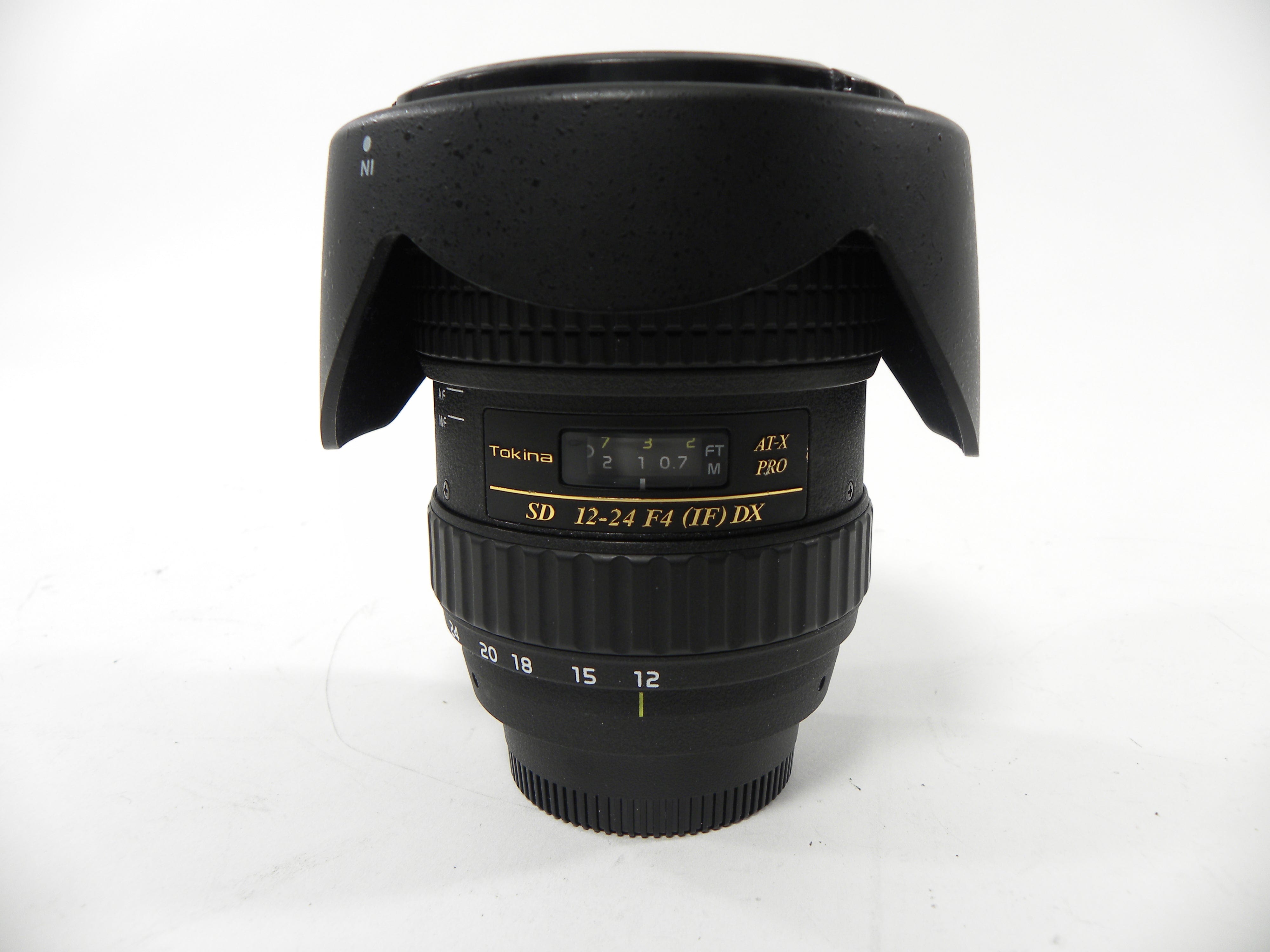 Tokina SD IF DX 12-24mm f4 AT-X Pro Nikon AF Mount