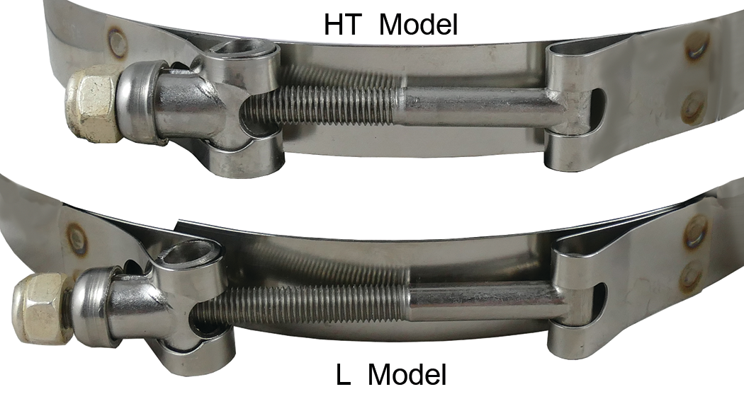 Trident Marine 720-3000L Trident SS T-Bolt Hose Clamps, 2-7/8" to 3-1/4"