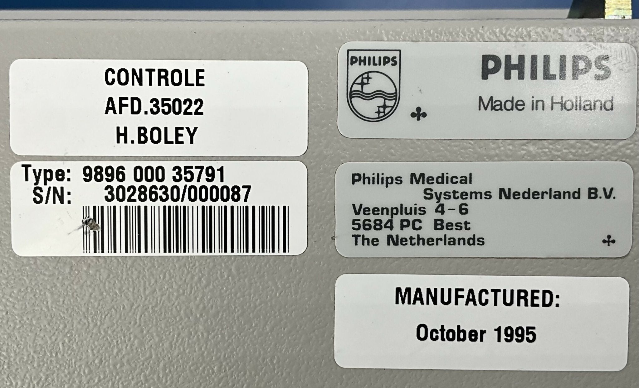 TSO MODULE CARDIAC MONO (9896 000 33771 PHILIPS