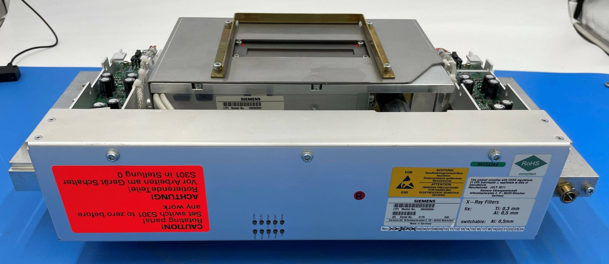 TUBE COLLIMATOR Z60 (8096500/8096617/8097540 SIEMENS