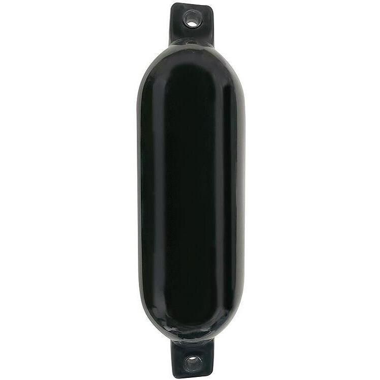 Seachoice DE74166S 79043 Twin Eye Smooth Fender Black, 4.5" x 16"
