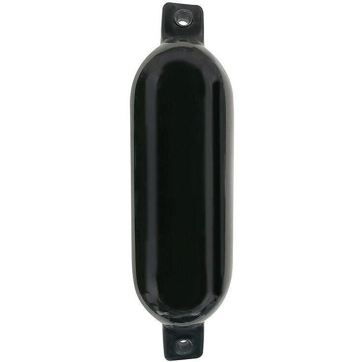 Seachoice DE74206S 79053 Twin Eye Smooth Fender Black, 5.5" x 20"